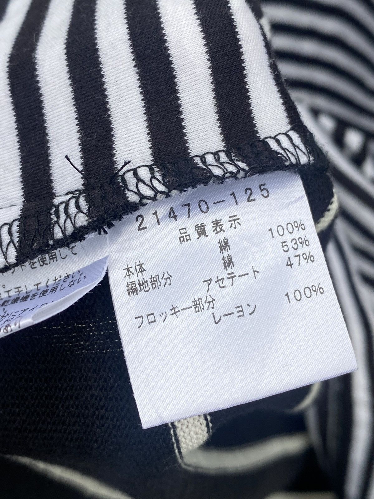 Jean Charles De Castelbajac Castelbajac breton striped rayon double sleeve pocket tee Size US L / EU 52-54 / 3 - 6 Thumbnail