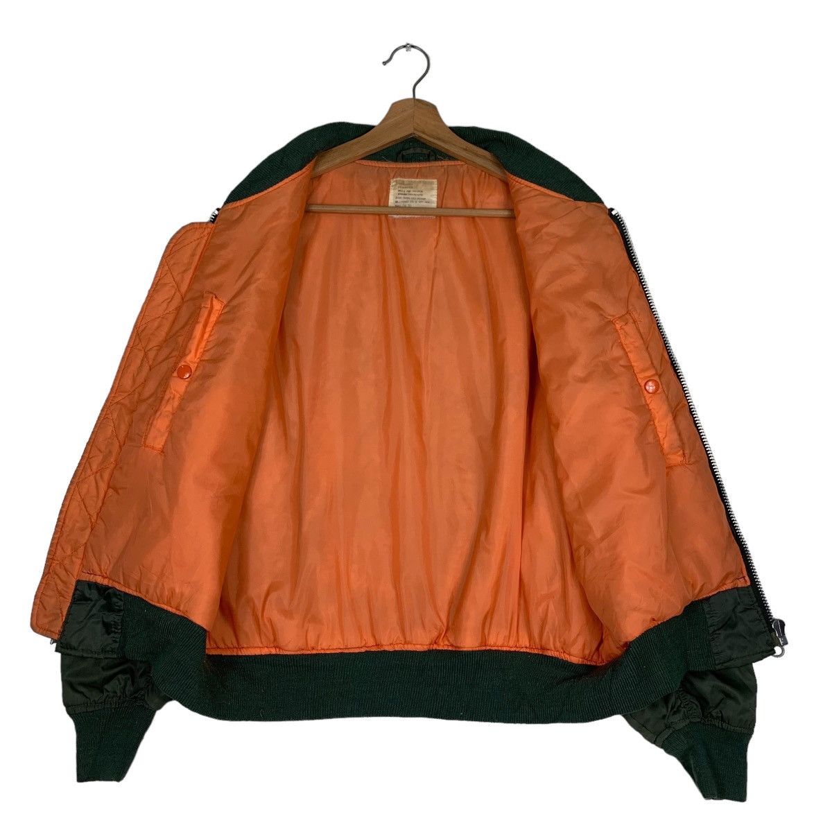 Japanese Brand GLEEMAN MA-1 Flight Bomber Jacket #0864-C39 Size US M / EU 48-50 / 2 - 11 Thumbnail