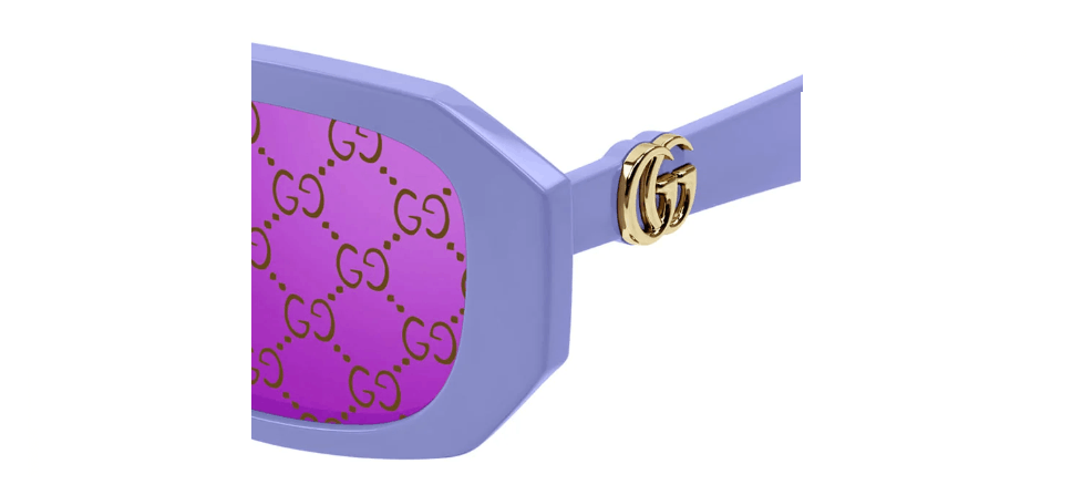 Gucci NEW GUCCI GG1535S-004 Violet Size ONE SIZE - 6 Thumbnail