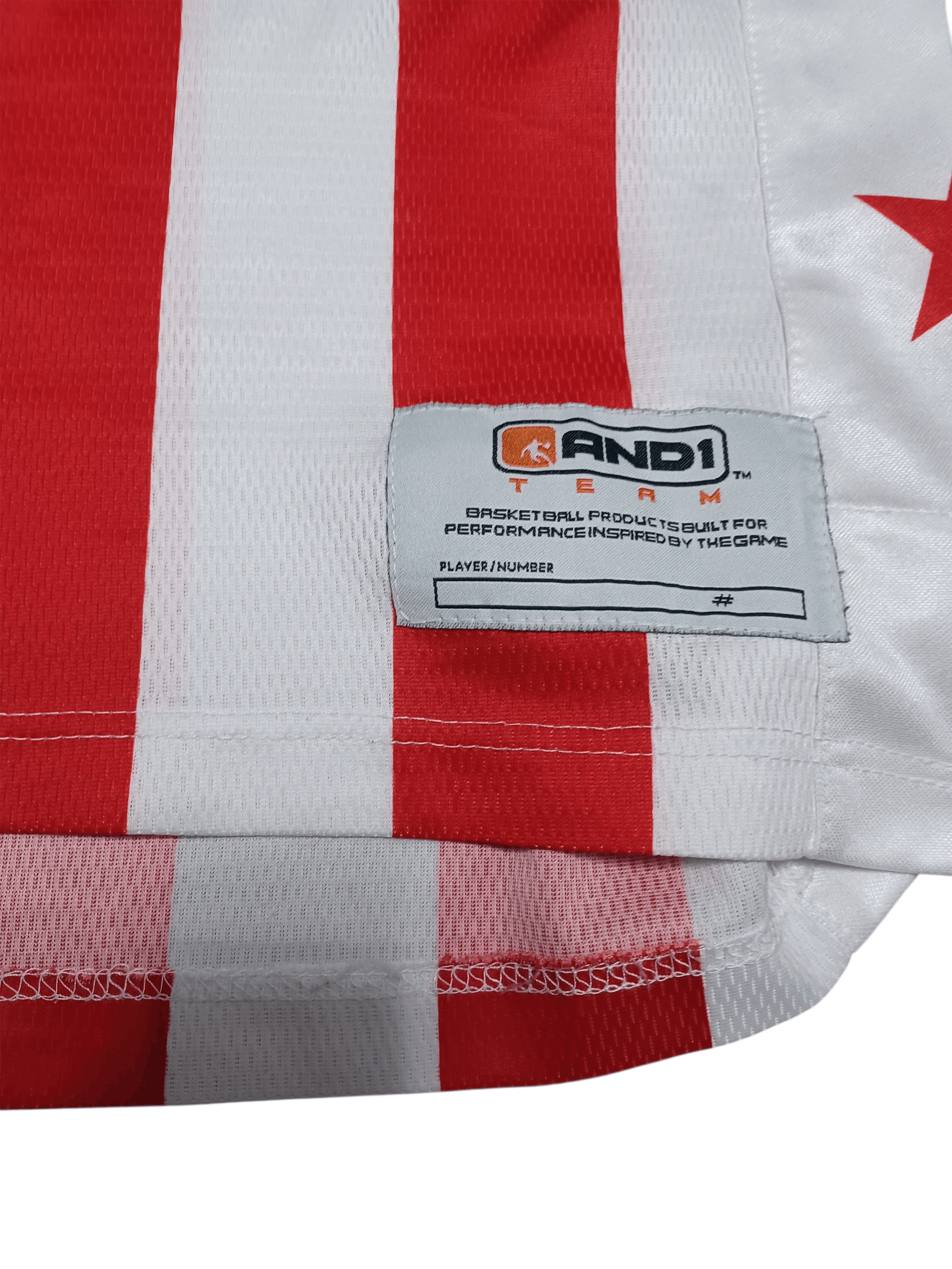 Other CRVENA ZVEZDA BASKETBALL VINTAGE 2005/2006 JERSEY Size US M / EU 48-50 / 2 - 3 Thumbnail