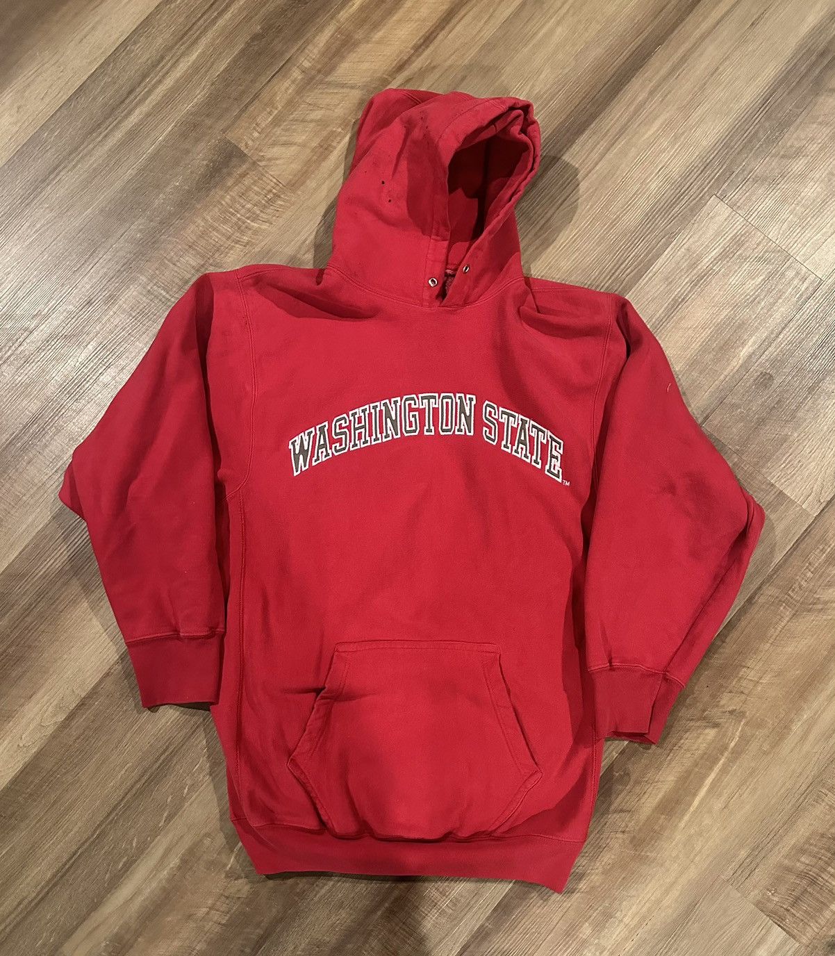 Nike Washington state vintage hoodie sz Large faded Y2K | Grailed