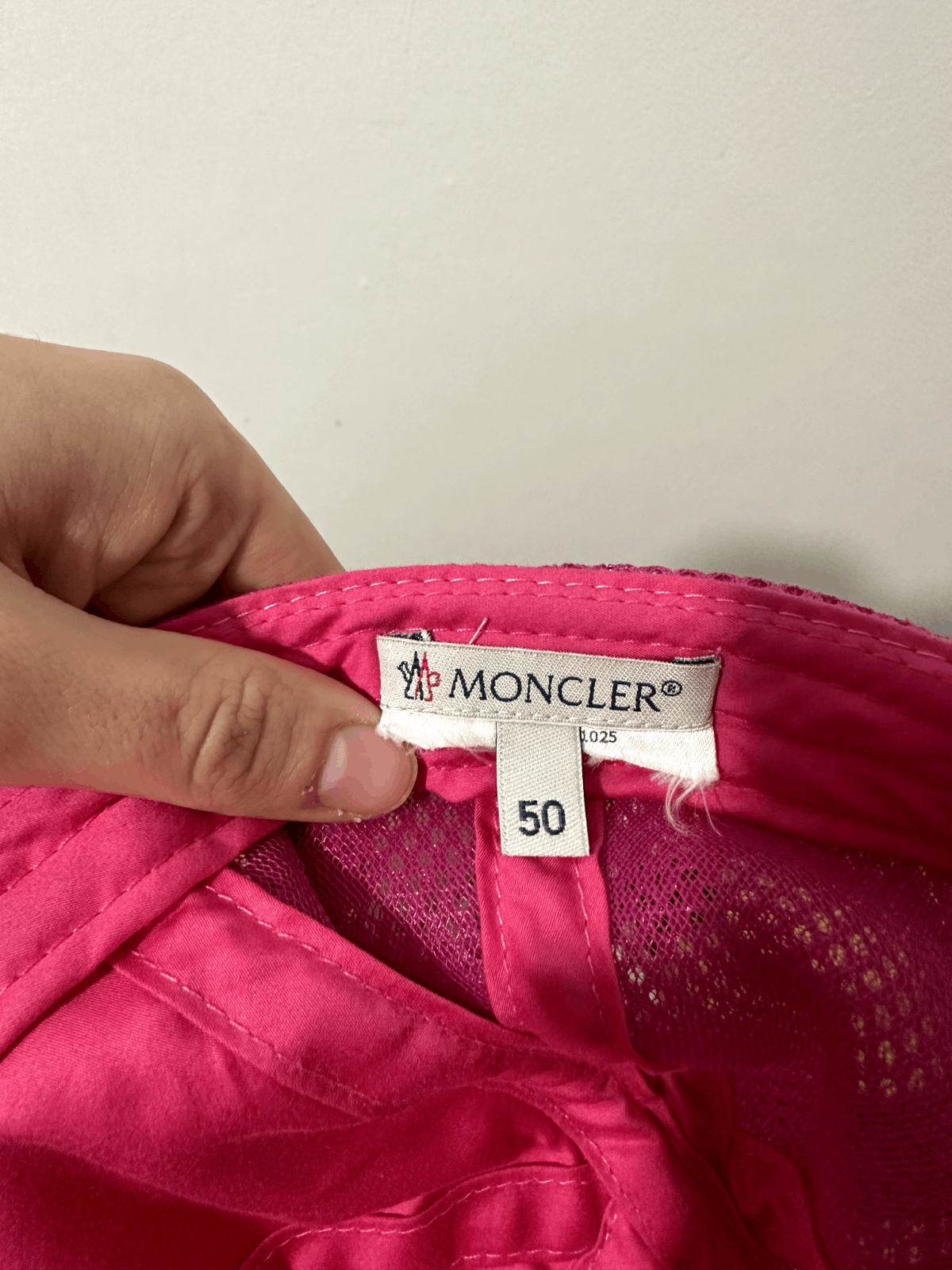 Moncler Moncler Women's Pink Cap Size 50 Size ONE SIZE - 9 Thumbnail