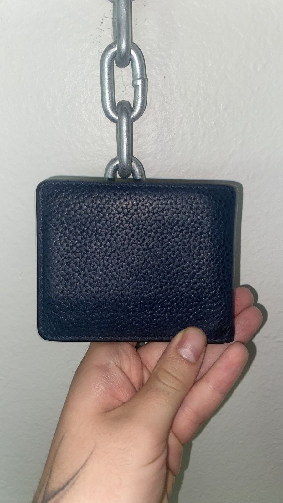 Psycho Bunny Psycho Bunny Italian Leather Navy Bifold wallet Size ONE SIZE - 2 Thumbnail