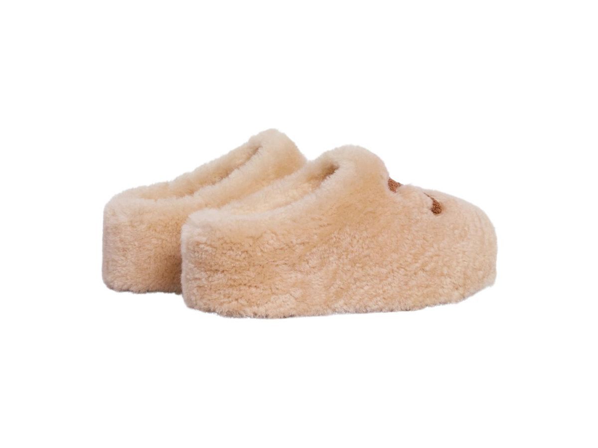 Celine o1bcso1str1225 352433781C Shearling Mules in Cream Size US 6 / IT 36 - 3 Thumbnail