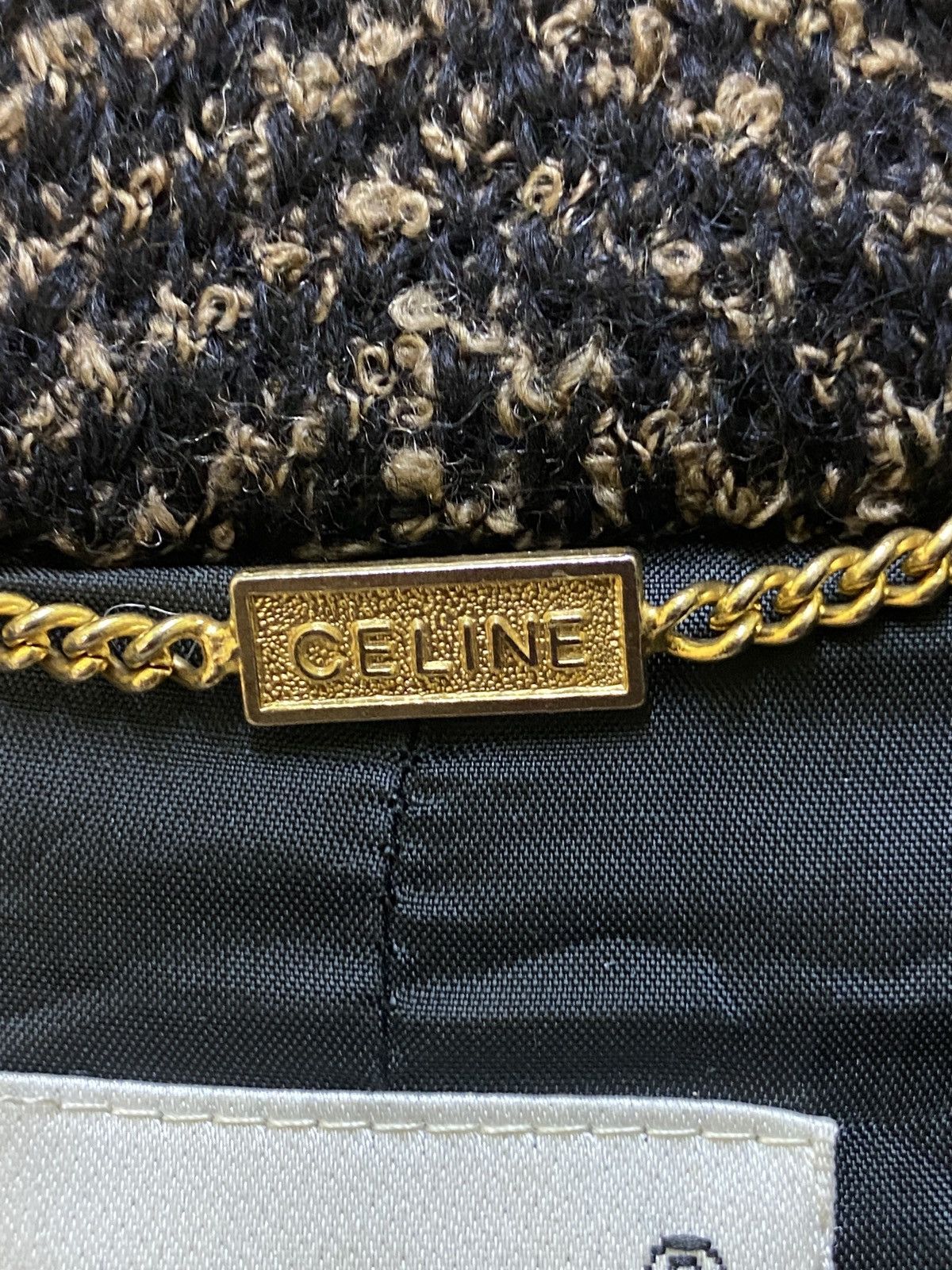 Celine × Hedi Slimane Vintage Celine Wool Trench Jacket Size M / US 6-8 / IT 42-44 - 5 Thumbnail