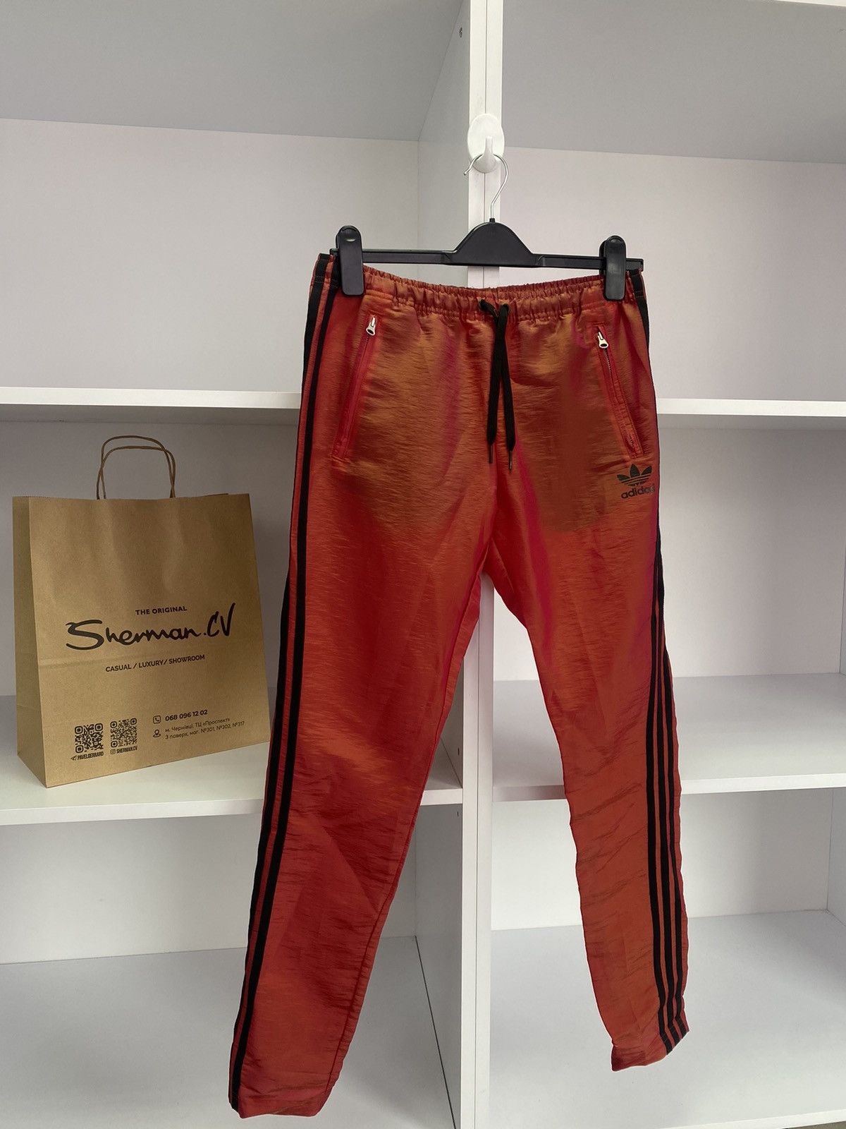 Adidas × Designer × Vintage Vintage Adidas Originals x Rita Ora Space Shifter Pants Size 30" / US 8 / IT 44 - 7 Thumbnail