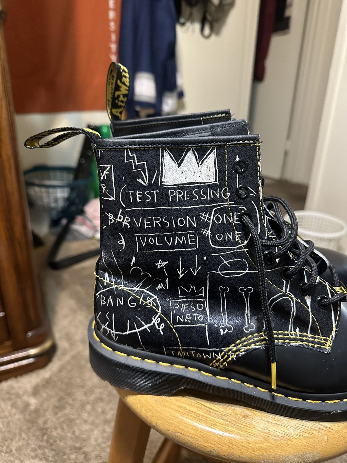Dr. Martens Vintage Dr. Martens 1460 “Jean-Michel Basquiat” 2020 size 9 Size US 9 / EU 42 - 2 Thumbnail