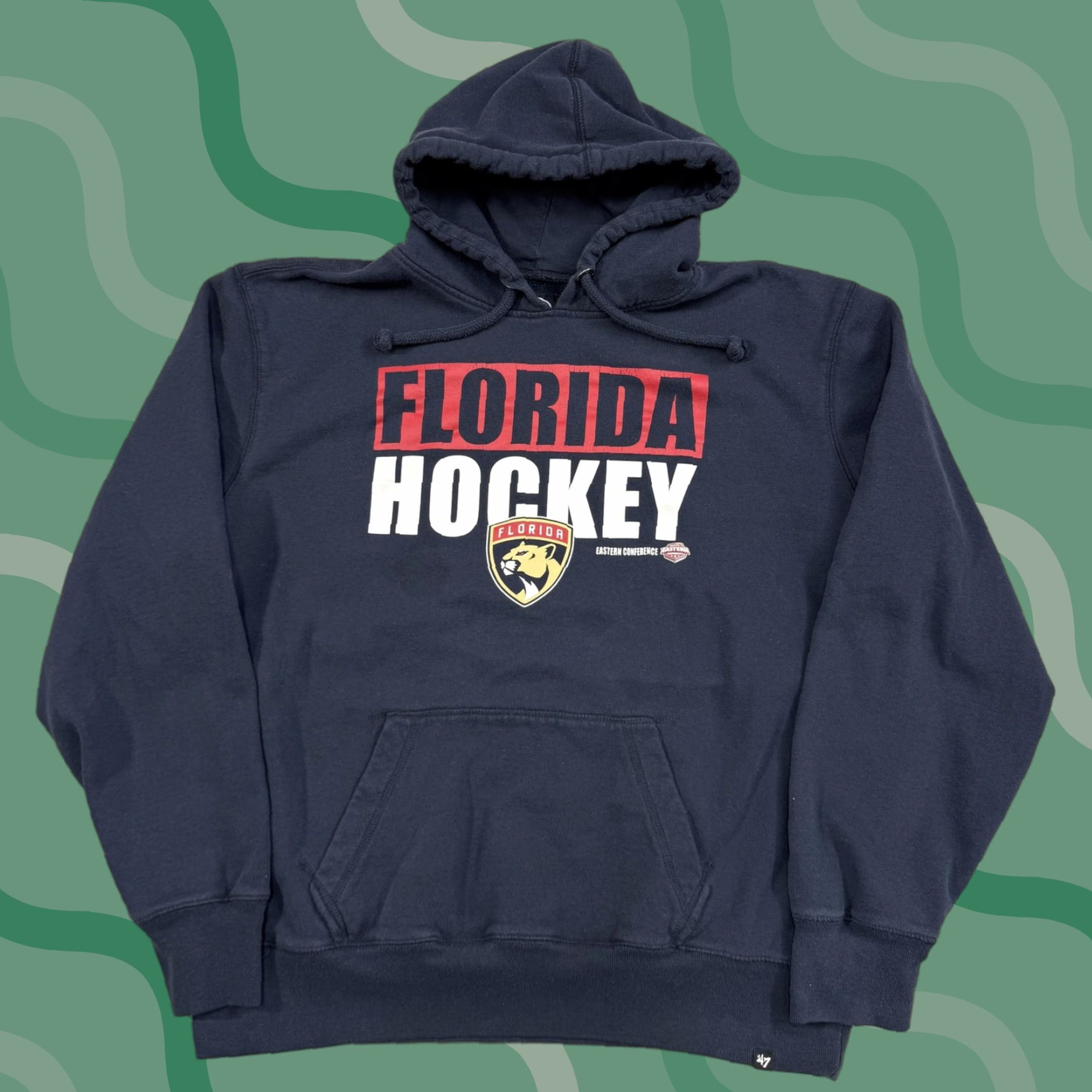NHL VINTAGE Florida Panthers Hoodie Mens 2XL Hockey Eastern Conference Pullover NHL Size US XXL / EU 58 / 5 - 1 Thumbnail