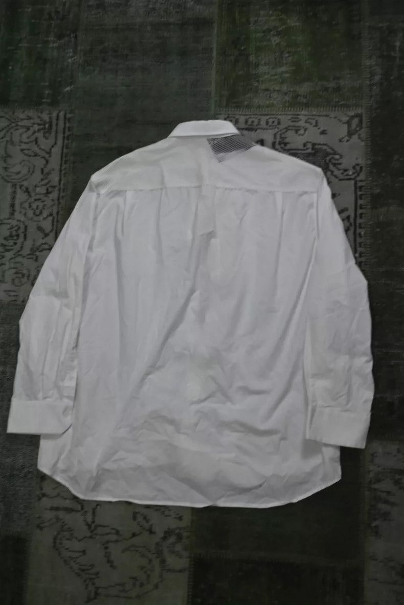White Raf Simons Shirt with Graphic Detail-2505