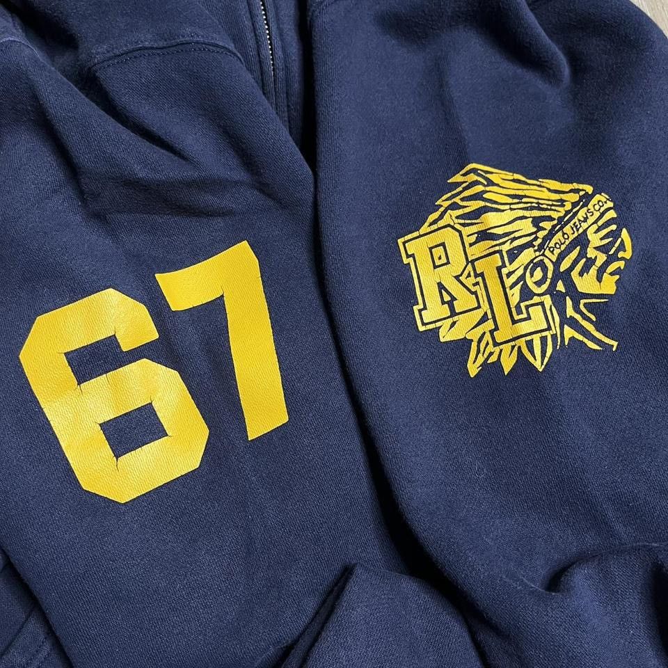 Polo Ralph Lauren 90s ralph lauren polo jeans co hoodie Size US XL / EU 56 / 4 - 5 Thumbnail
