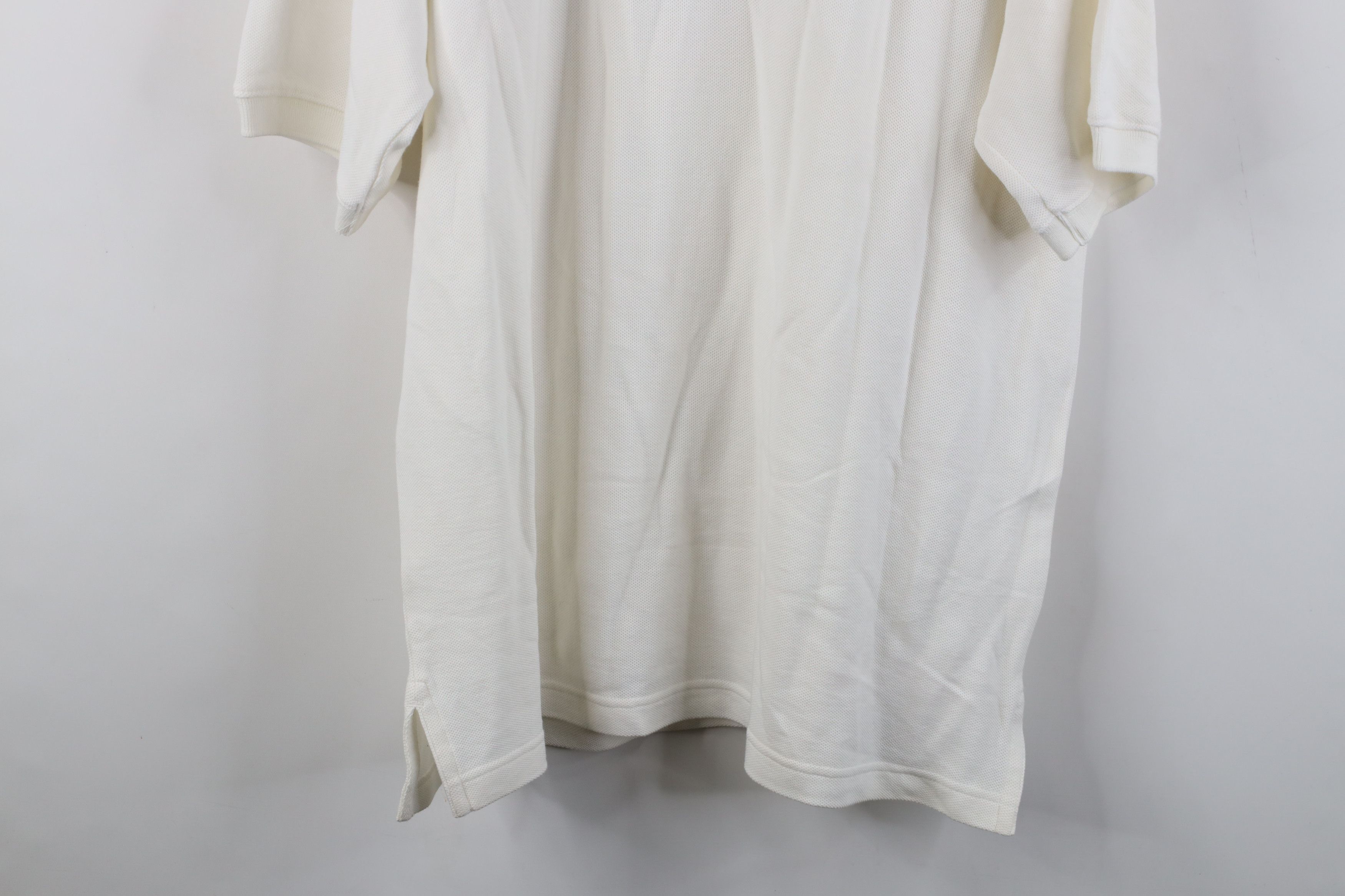 Vintage Deadstock Vintage 90s Storm Hockey Golf Polo Shirt White Size US L / EU 52-54 / 3 - 13 Thumbnail