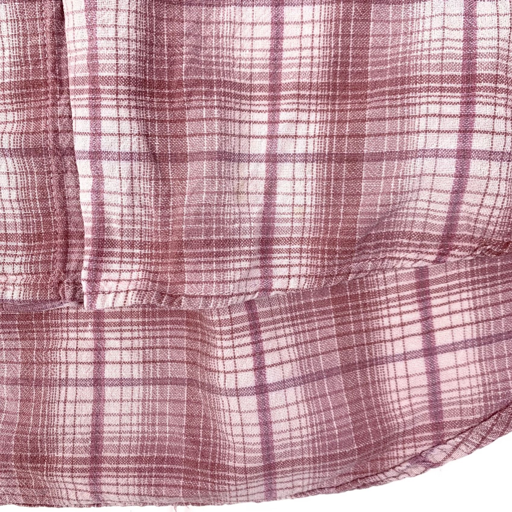 Vintage VINTAGE In Private 90s Purple Plaid Button-Front Long Sleeve Shirt Mens Large Size US L / EU 52-54 / 3 - 6 Thumbnail