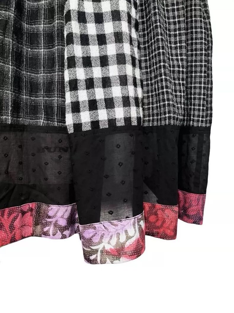 Comme des Garcons Comme Des Garcons Full-body mixed material splicing combin Size S / US 4 / IT 40 - 6 Thumbnail