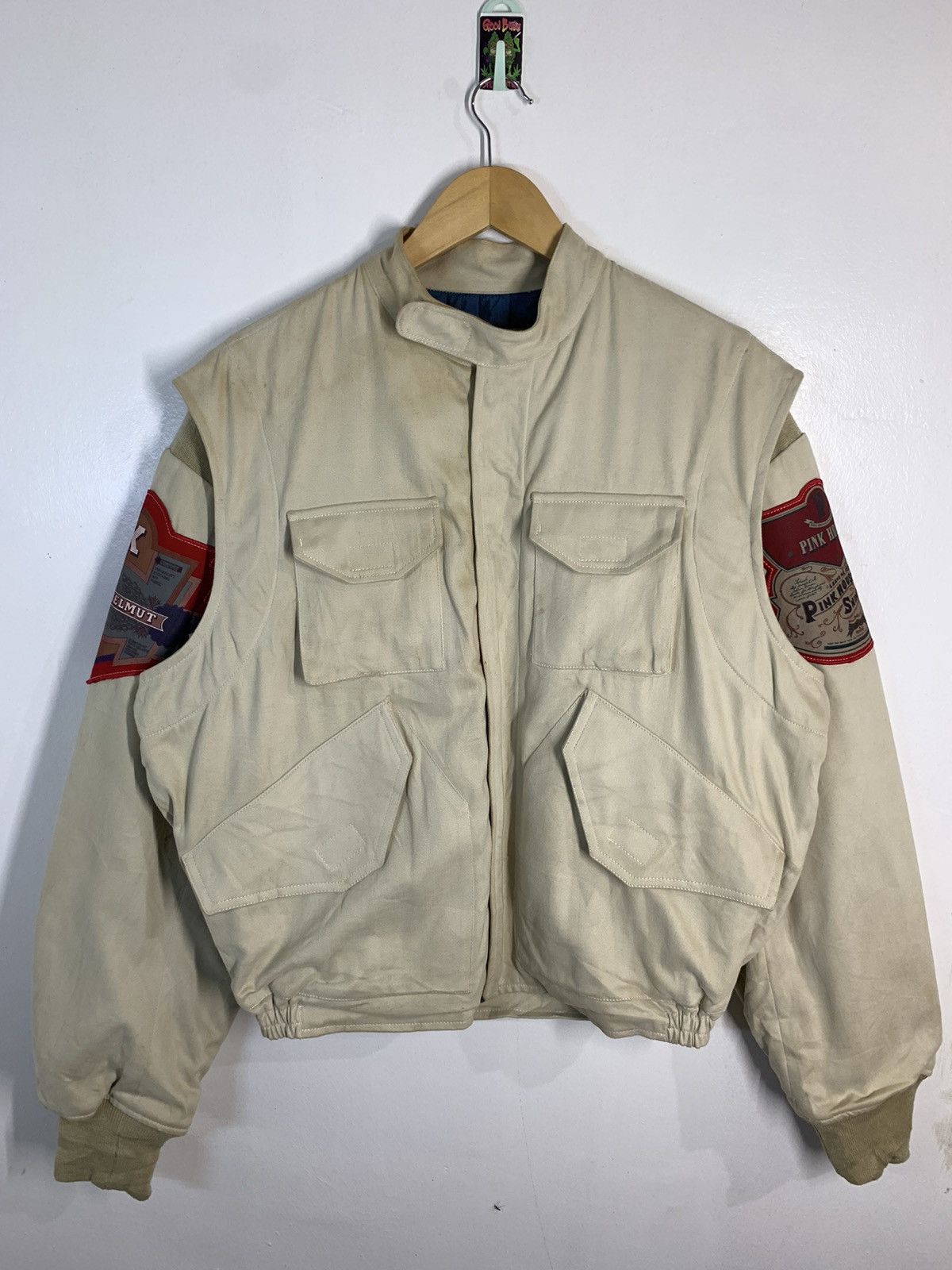 Karl Helmut × Vintage Vintage KARL HELMUT Bomber Jacket Size US XXL / EU 58 / 5 - 2 Thumbnail