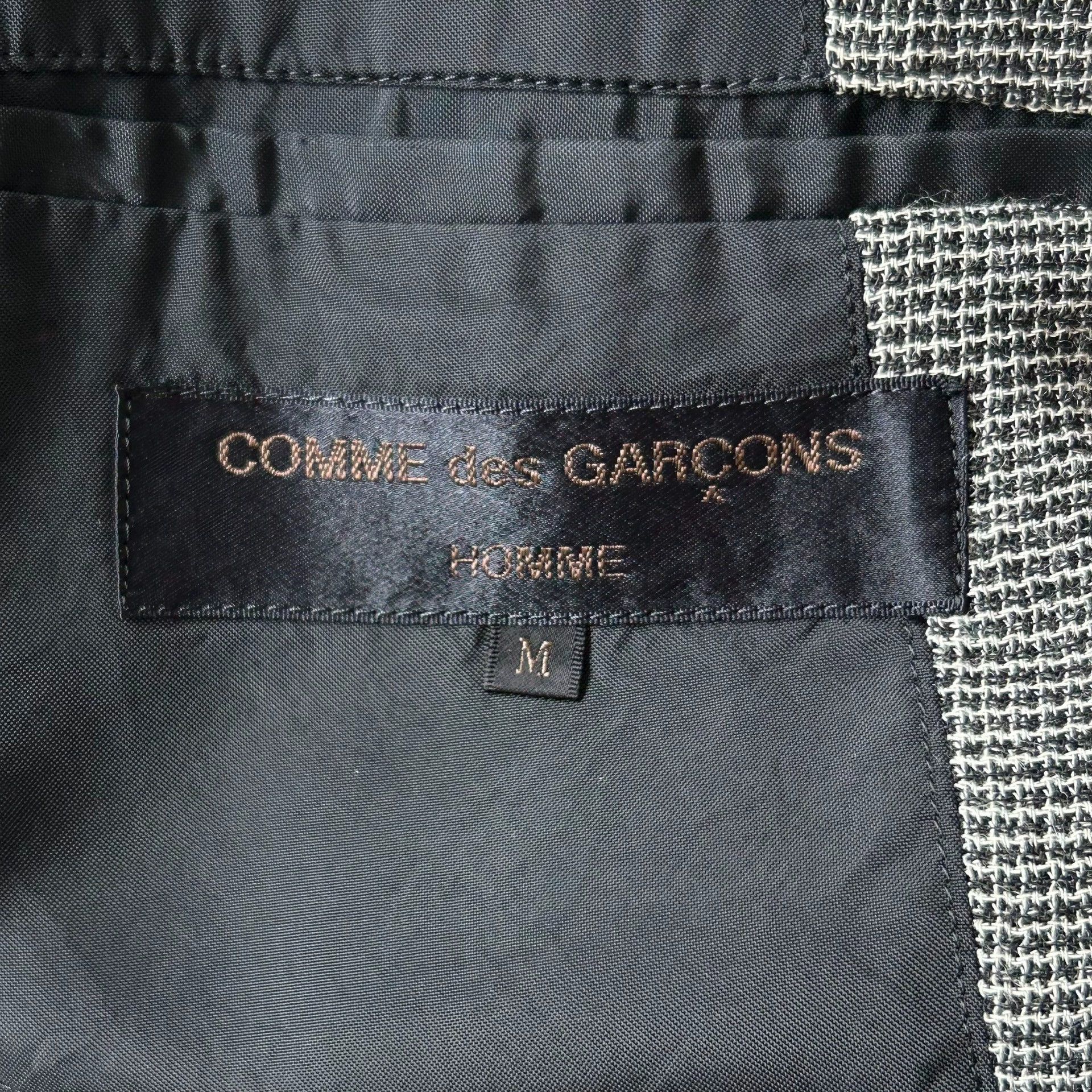 Comme des Garcons CDG Homme 99SS 3B Waffle Wool Blazer Grey M Size US M / EU 48-50 / 2 - 5 Thumbnail