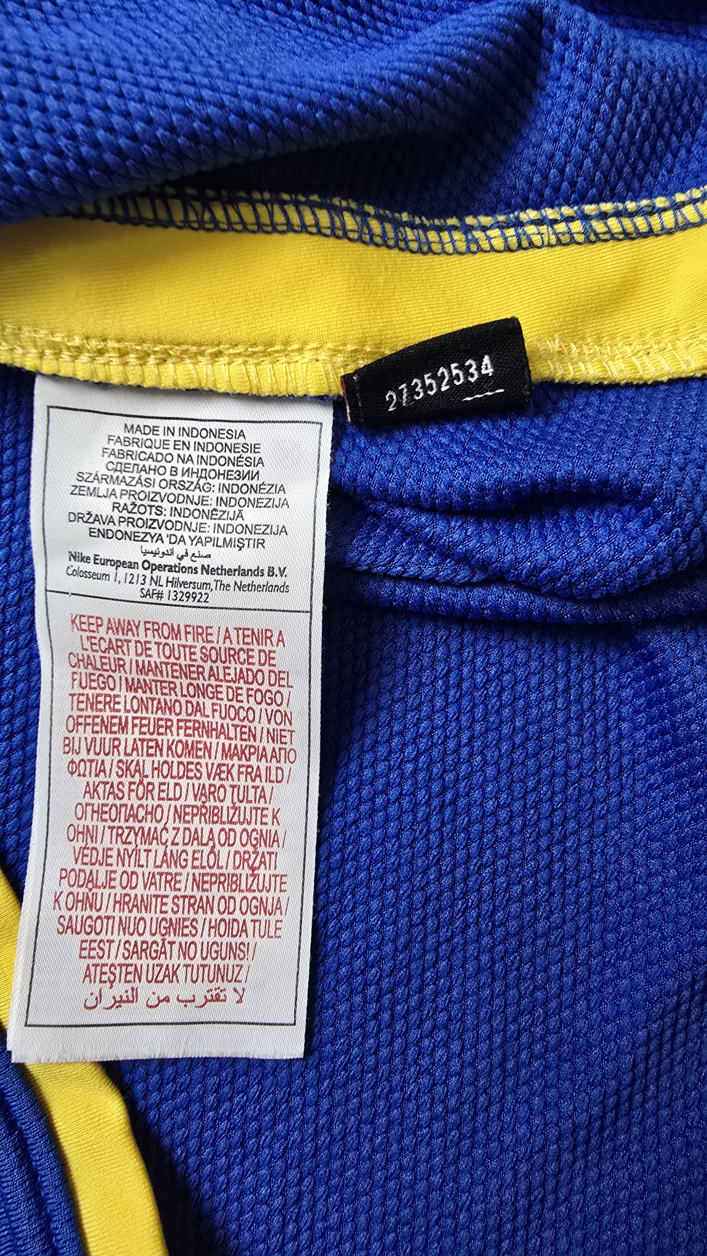 Nike VTG NIKE BRAZIL 2008 2009 AWAY FOOTBALL SHIRT SOCCER JERSEY Size US XL / EU 56 / 4 - 13 Thumbnail