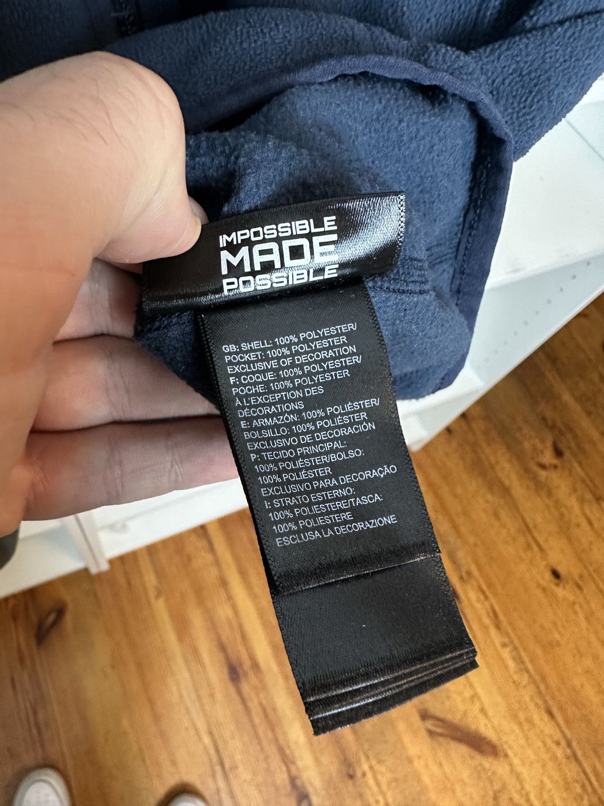 The North Face The North Face navy fleece tnf Size US M / EU 48-50 / 2 - 7 Thumbnail