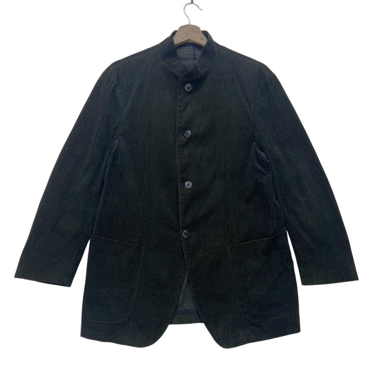 Armani Collezioni Made in Bulgaria Armani Collezioni Mandarin Collar Coat Size US XS / EU 42 / 0 - 1 Thumbnail