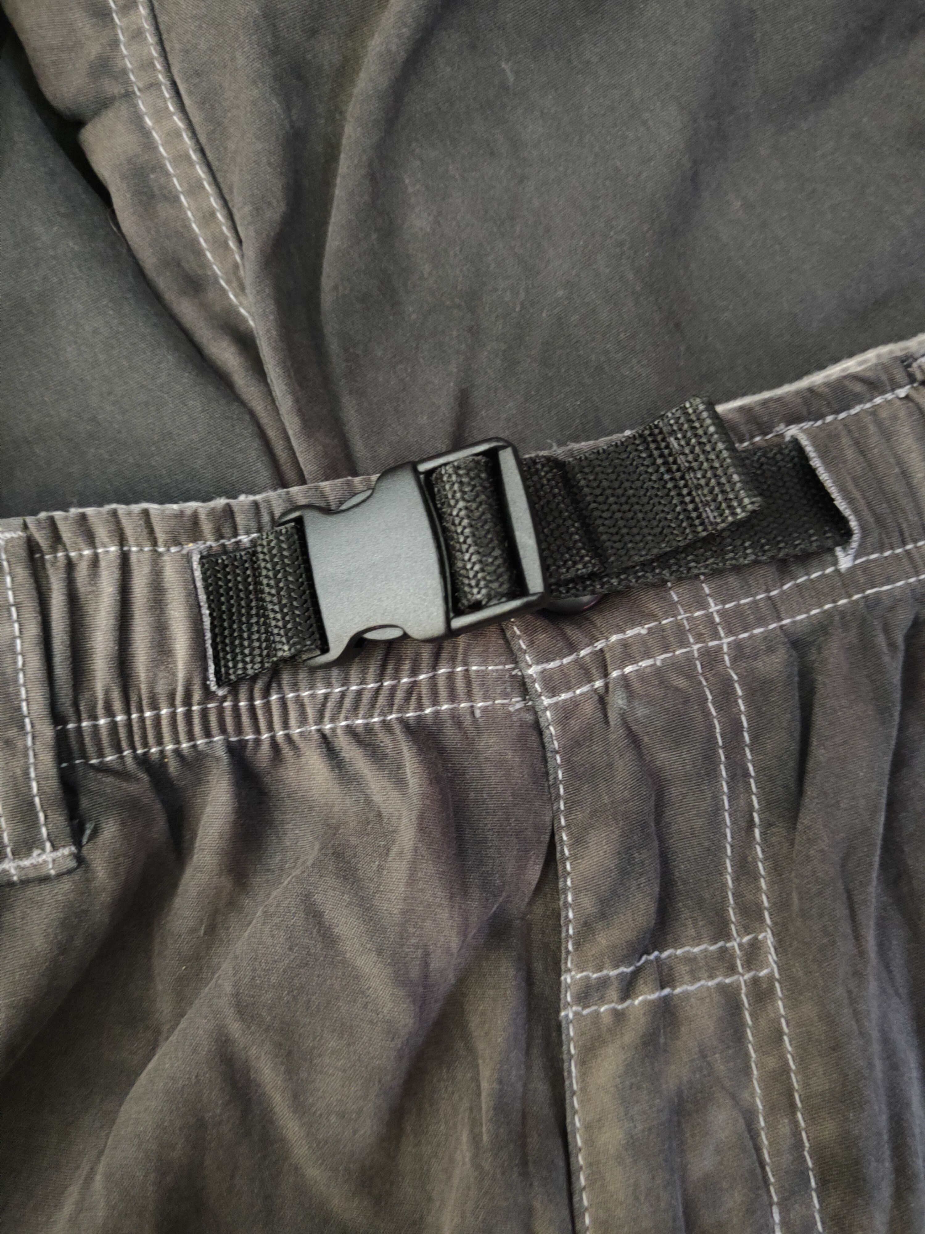 Japanese Brand Japanese Brand Black Faded Multipocket Cargo Pants #S2504 Size US 33 - 15 Thumbnail