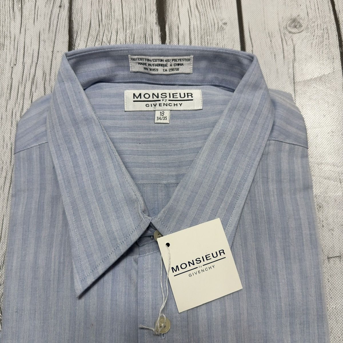 Givenchy × Vintage Vintage Monsieur Givenchy shirt Size US XXL / EU 58 / 5 - 3 Thumbnail