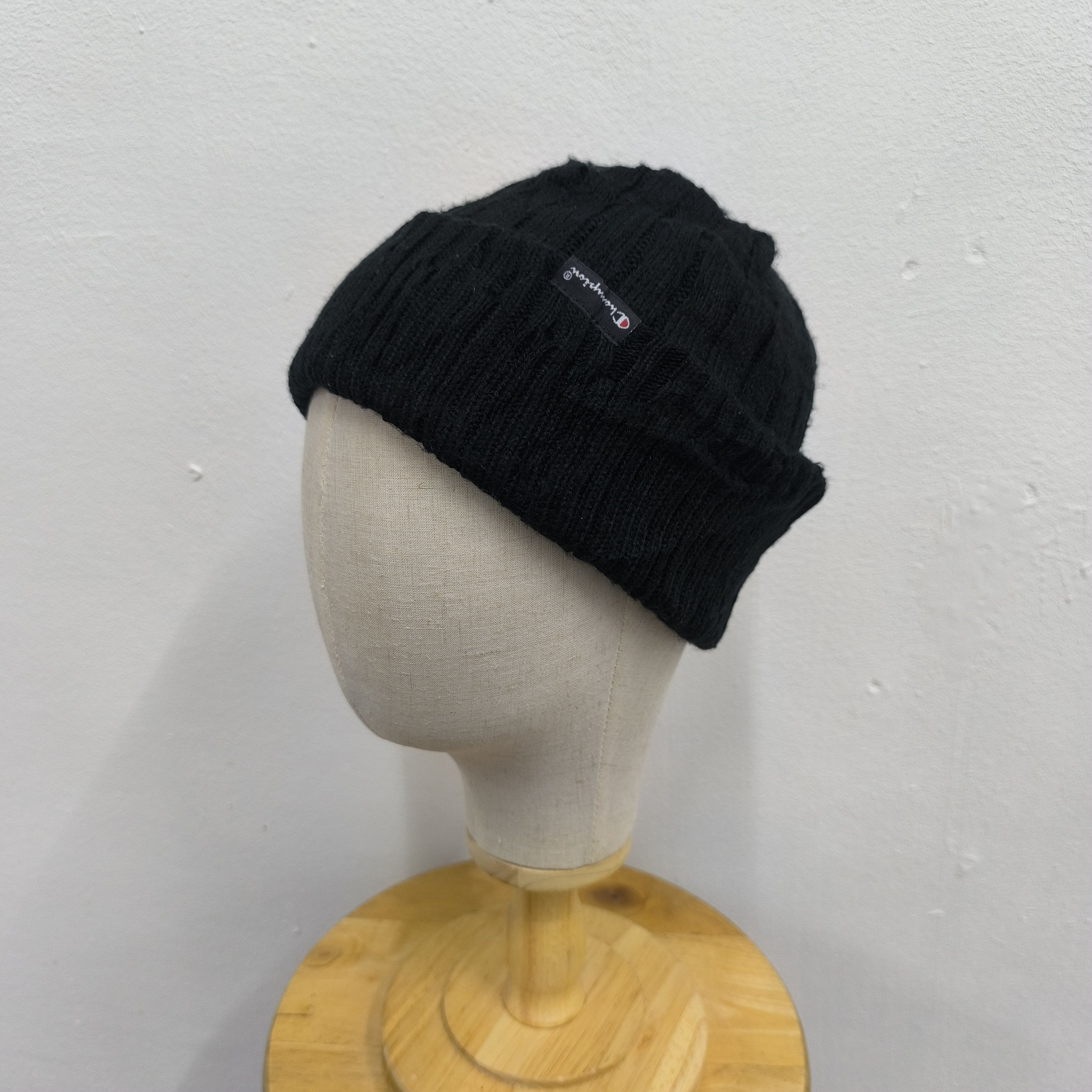 Champion 🌟Champian patch pull on beanie hat Size ONE SIZE - 4 Thumbnail