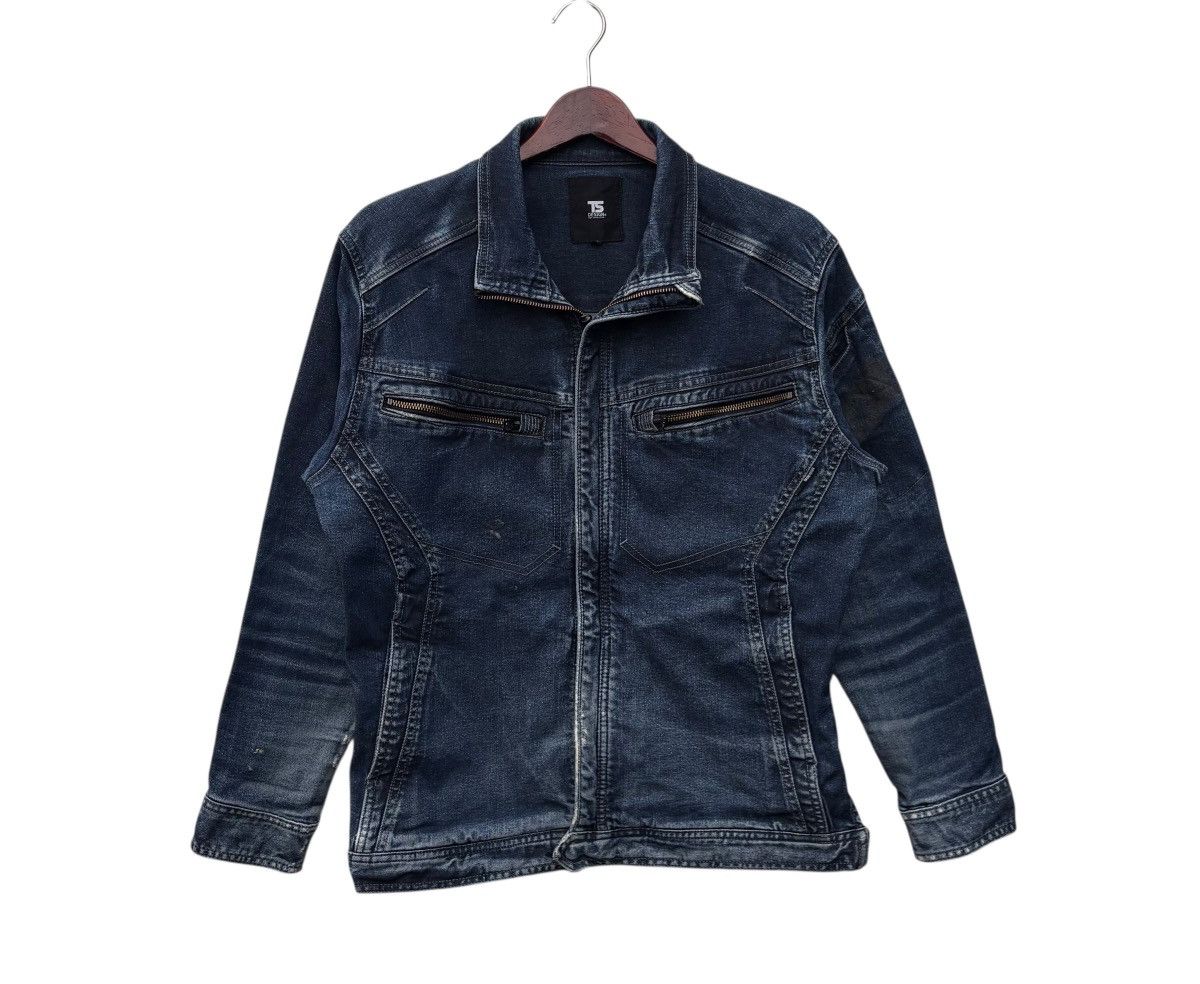 Other TS Design Bleached Works Denim Jacket Size US M / EU 48-50 / 2 - 1 Thumbnail