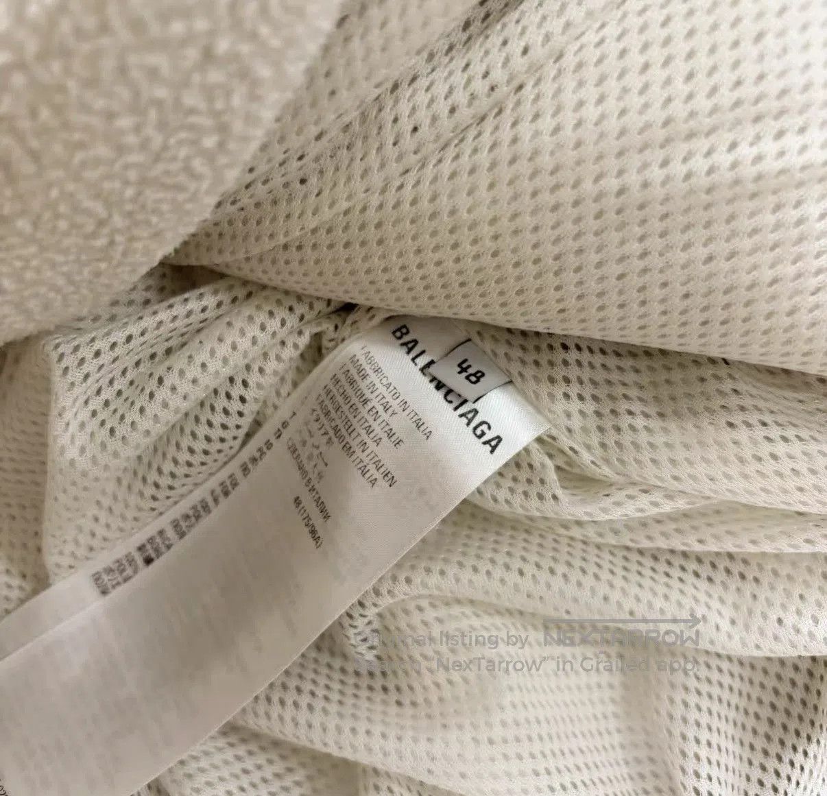 Balenciaga White Zip. Size US M / EU 48-50 / 2 - 4 Thumbnail