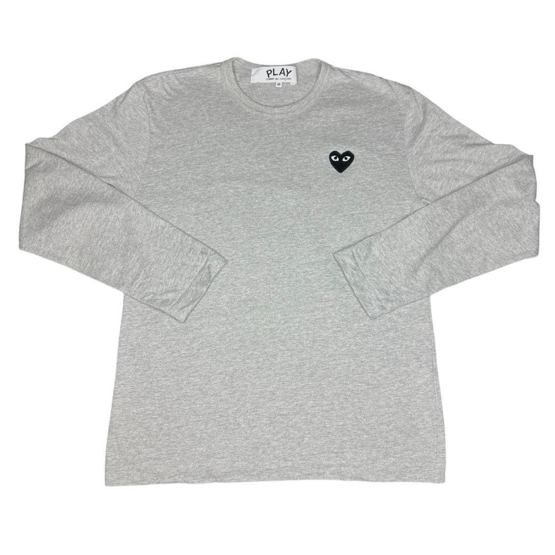 Comme des Garcons PLAY CDG Comme des Garçons Play Heart Long Sleeve Tee Size US M / EU 48-50 / 2 - 1 Thumbnail