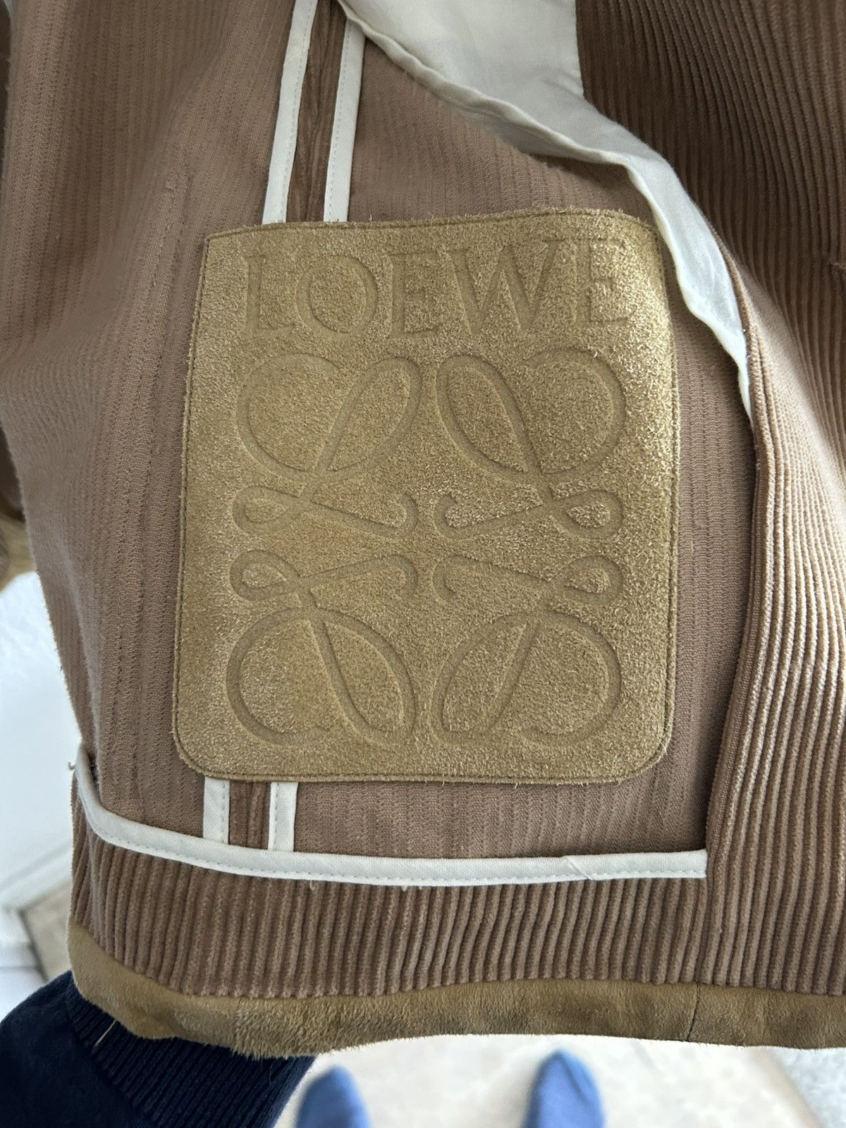 Loewe Loewe Vintage Corduroy Blazer in Camel Collector’s item Size 46S - 10 Thumbnail