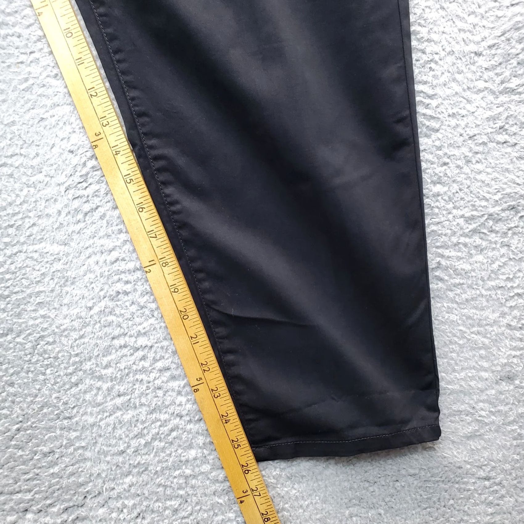 Express Express Pants Womens Size 14 Black Straight Leg High Rise Ankle Pants Size 36" / US 14 / IT 50 - 5 Thumbnail