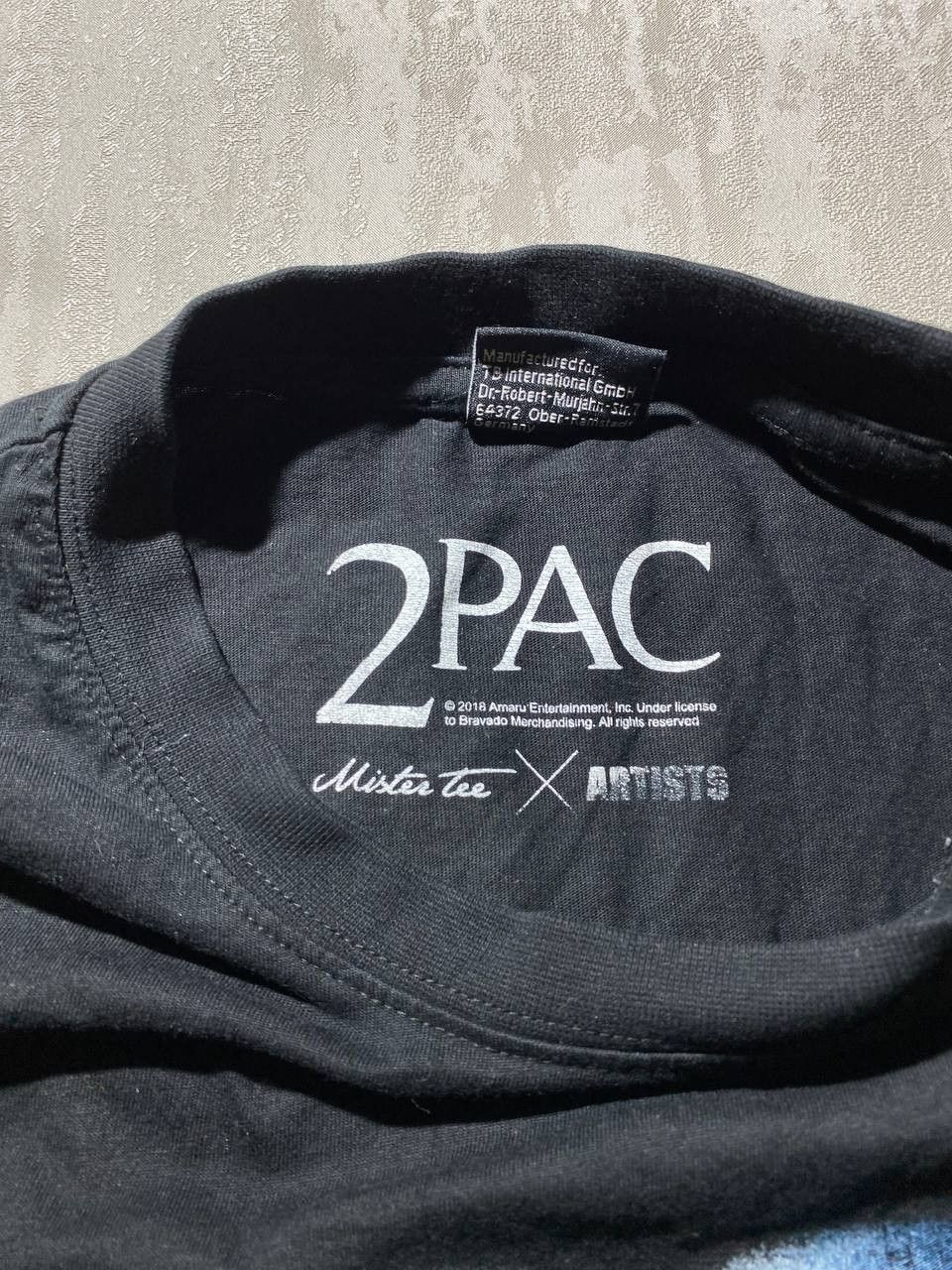 Band Tees × Rap Tees × Vintage 2Pac Me Against the World Hip Hop Tee 2018 Size US S / EU 44-46 / 1 - 9 Thumbnail
