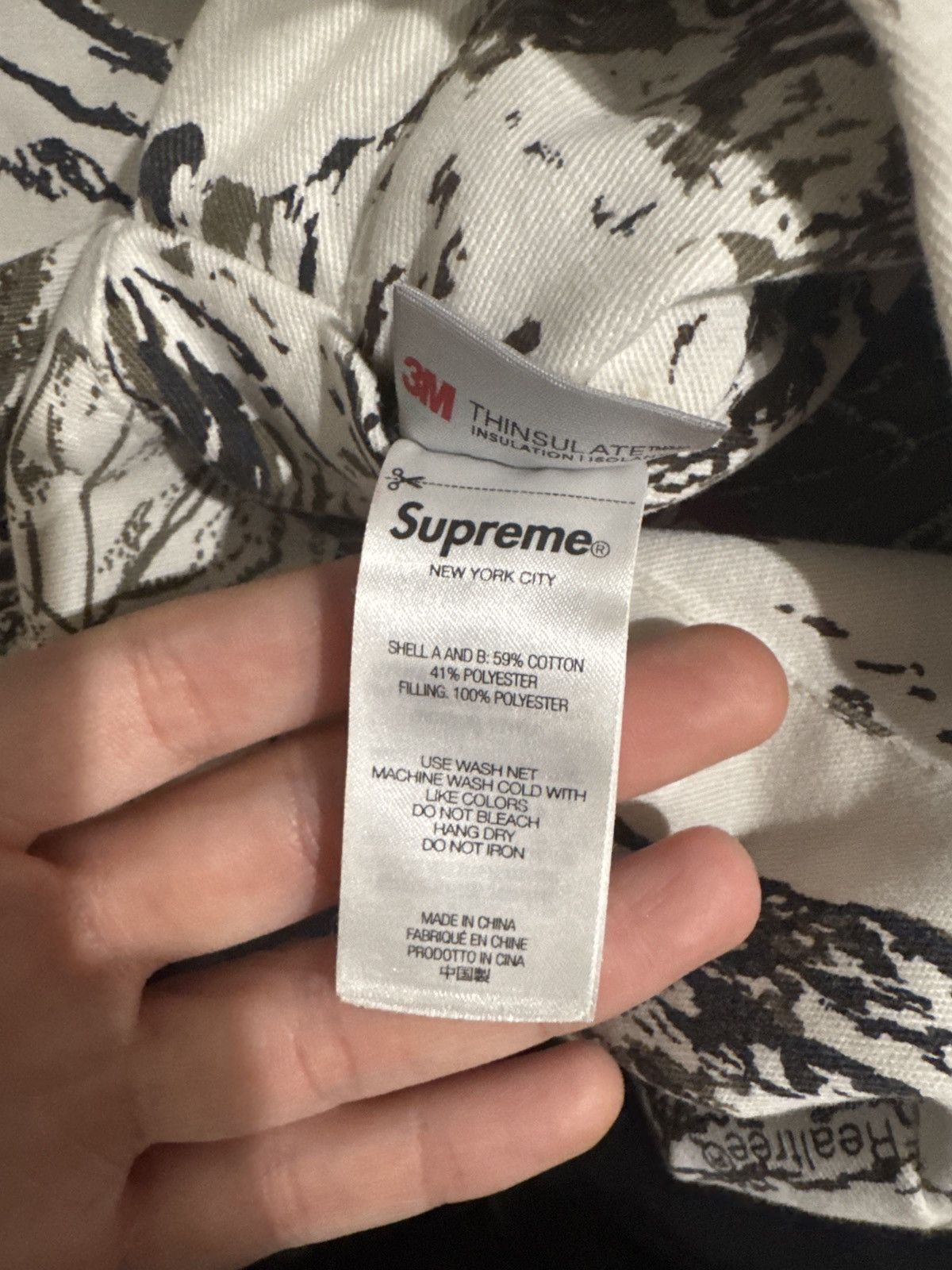 Supreme Supreme x Realtree Reversible Quilted Work Jacket Size US S / EU 44-46 / 1 - 6 Thumbnail
