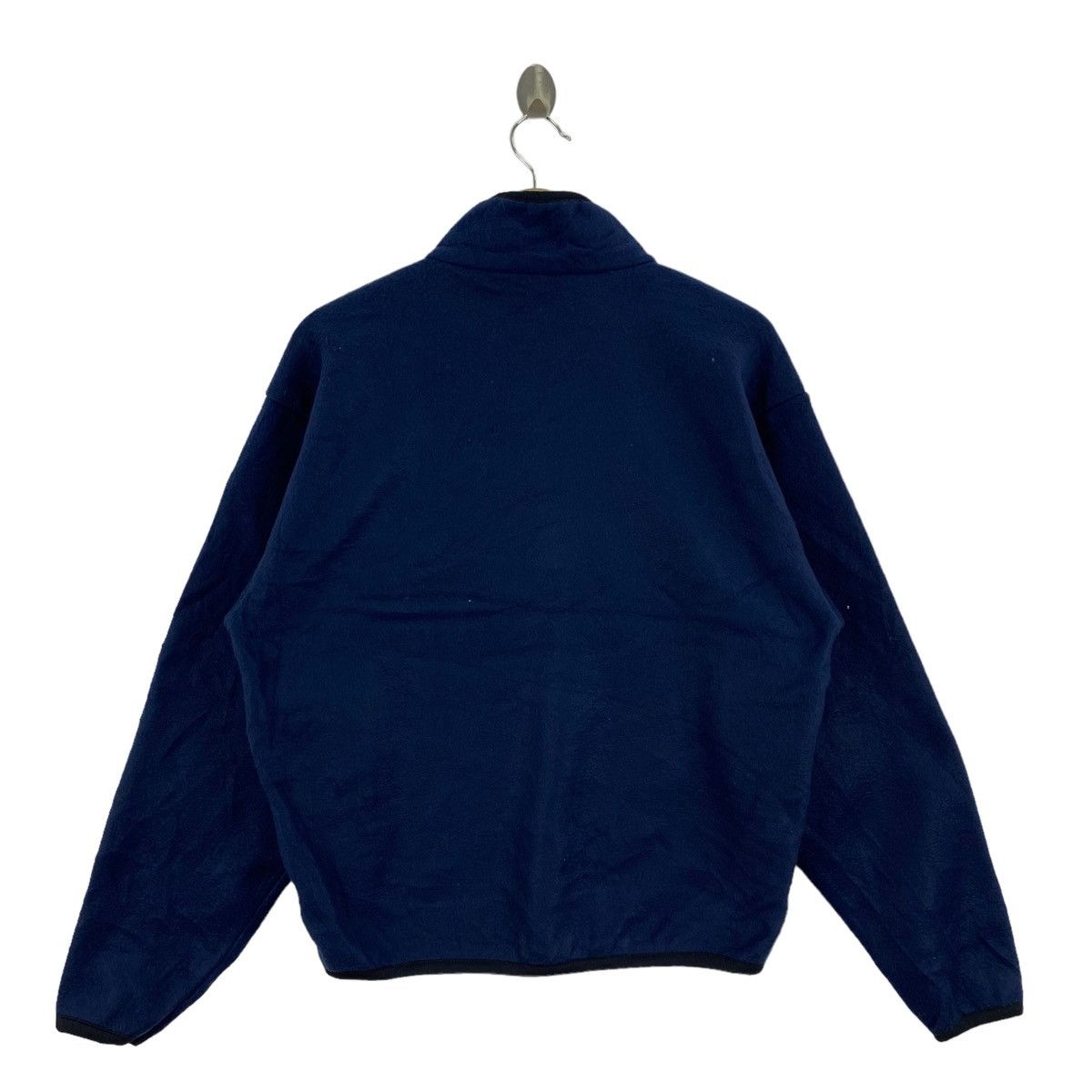 Other COLLINS USA Half Zipper Embroidered Brand Retro Sherpa Navy Size US M / EU 48-50 / 2 - 2 Thumbnail