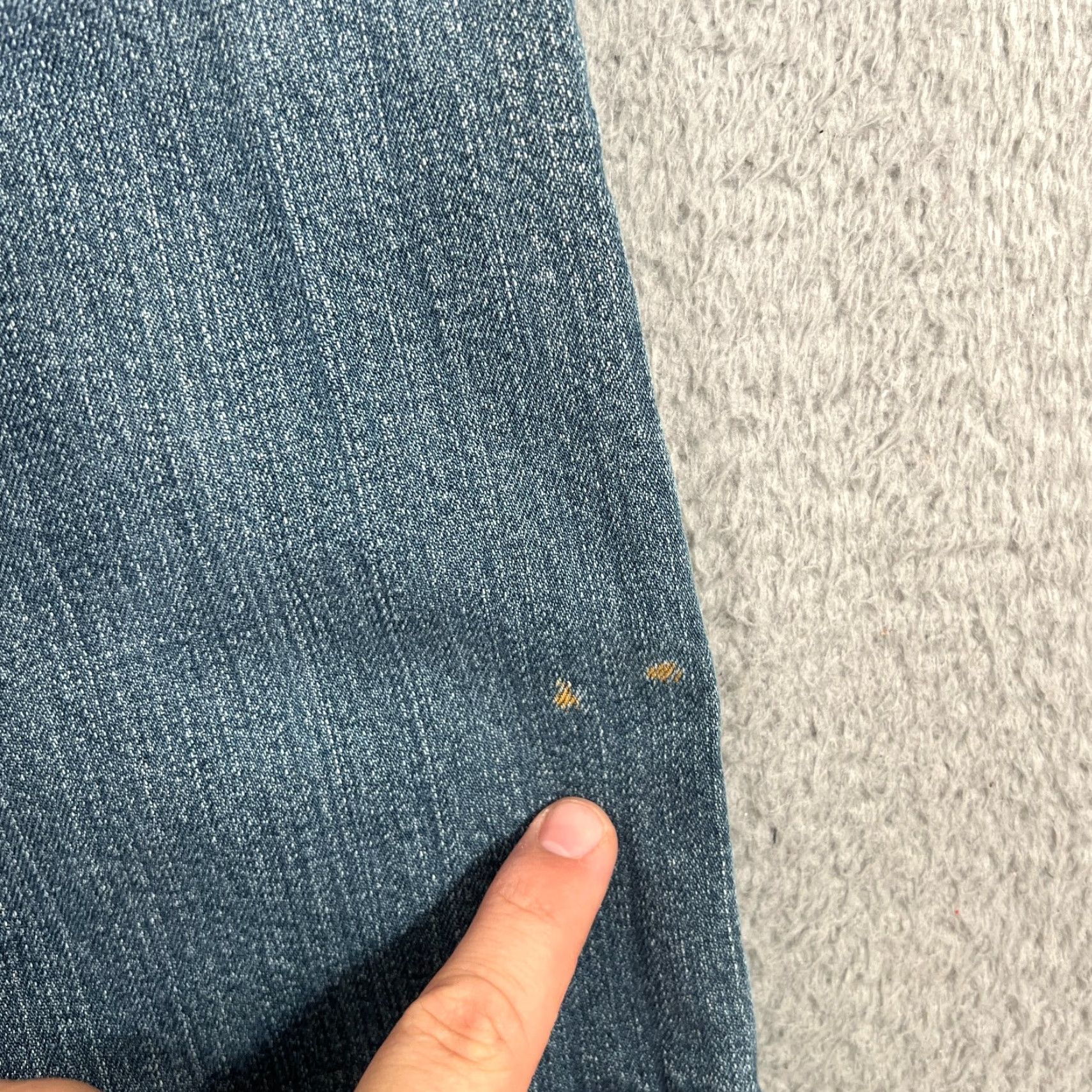 Harley Davidson VINTAGE Harley Davidson Jeans Women's 6 Bootcut Light Wash Blue Denim 90s Motorcycle Biker Size 28" / US 6 / IT 42 - 6 Thumbnail
