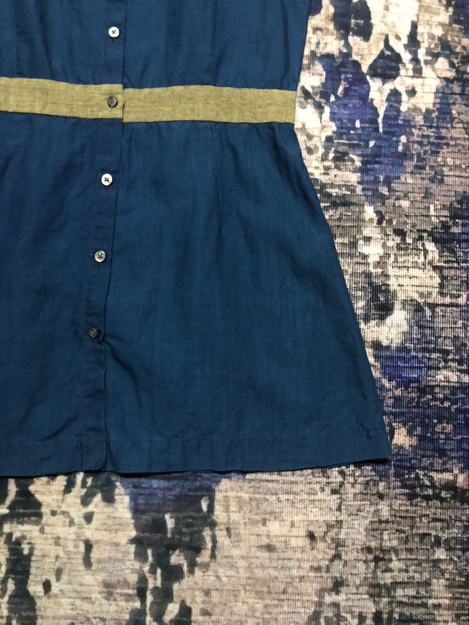 45rpm 45R By 45rpm Cotton Linen Sleeveless Mini Dress Size M / US 6-8 / IT 42-44 - 8 Thumbnail