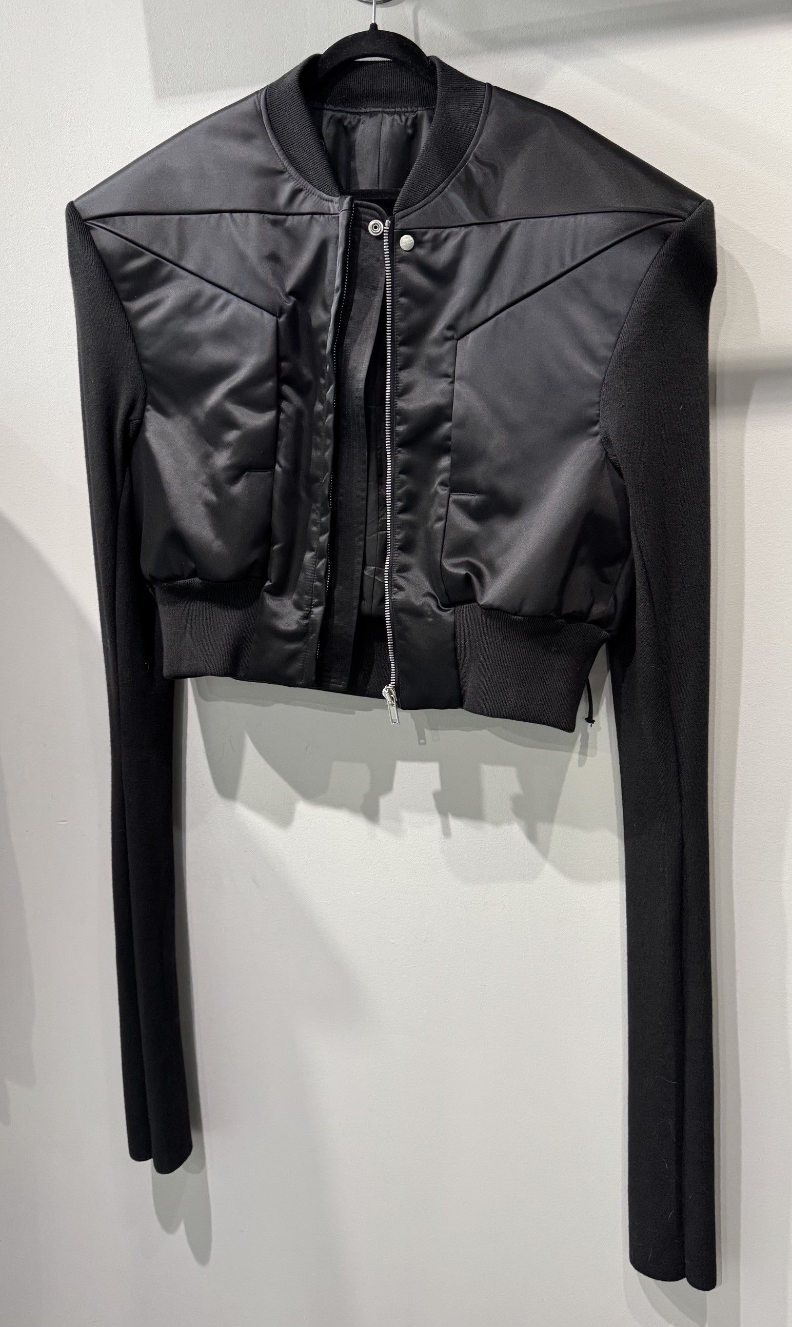 Rick Owens Rick Owens Lido ss 24 cropped jacket Size US XL / EU 56 / 4 - 1 Thumbnail