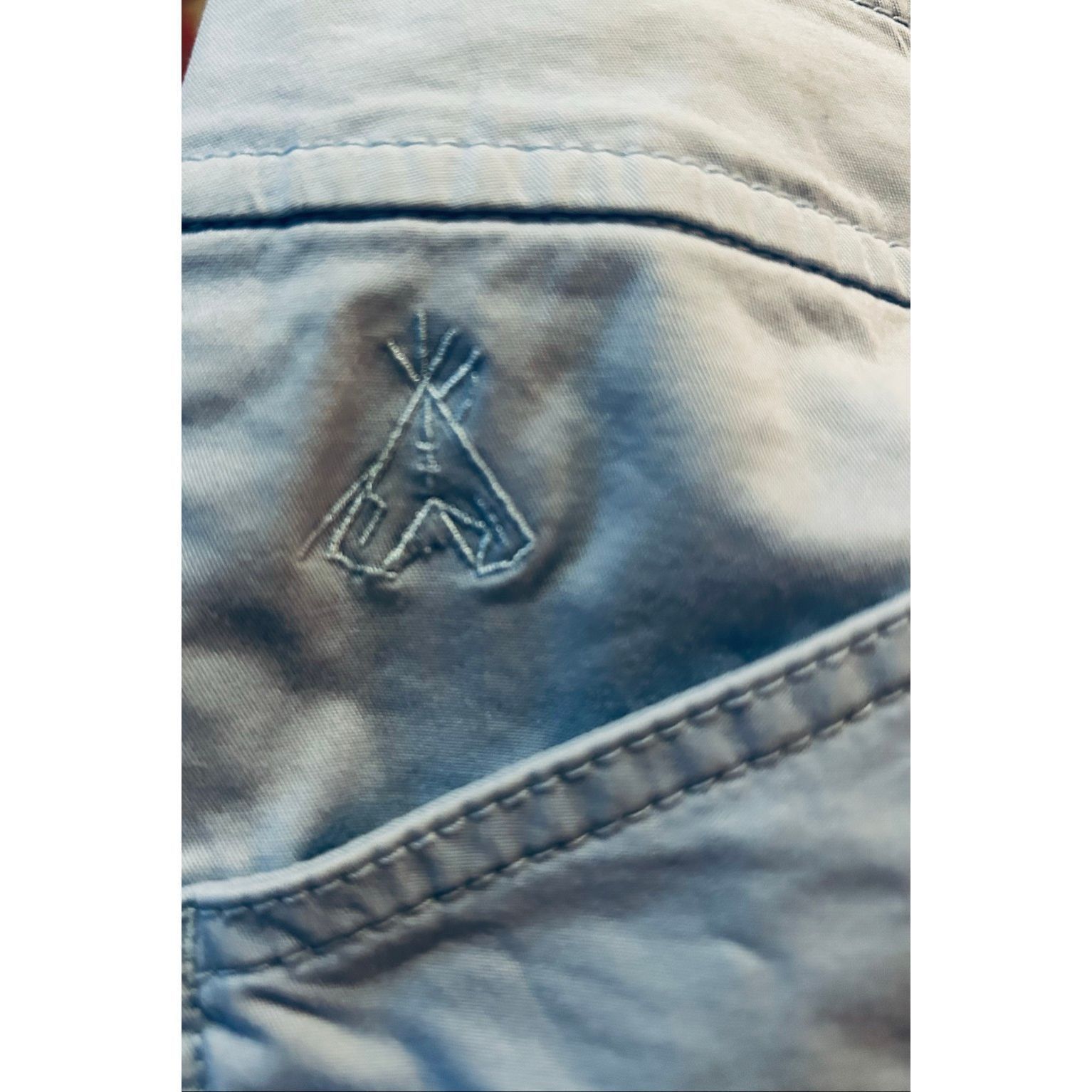 Pendleton Pendleton Womens Blue Chino Cotton Pants Size 14 Size 36" / US 14 / IT 50 - 4 Thumbnail