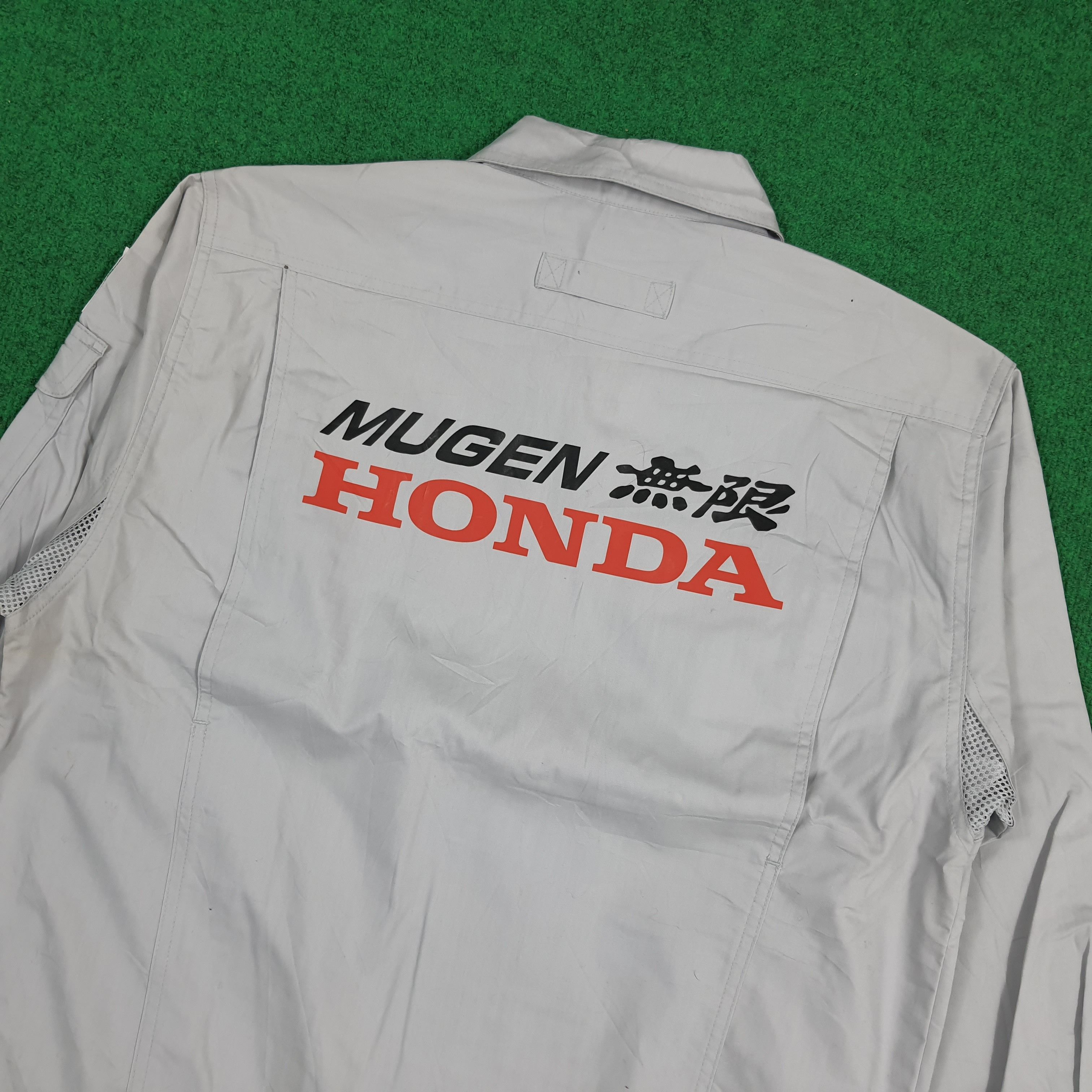 Japanese Brand Vintage Honda Mugen Motorsports Custom Logo Jacket C298N16 Size US M / EU 48-50 / 2 - 2 Thumbnail