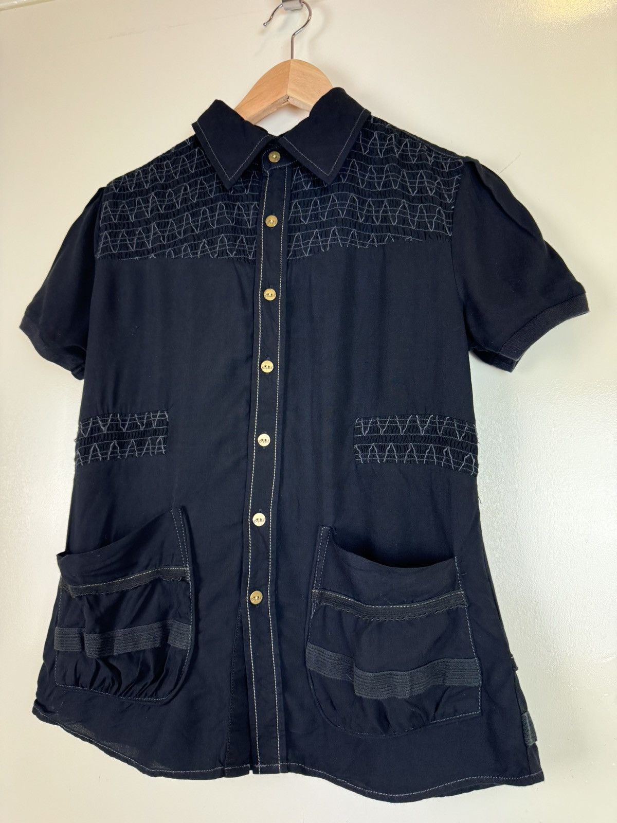 Diesel Diesel y2k opium grange button up shirt gothicgorp core xs Size XS / US 0-2 / IT 36-38 - 3 Thumbnail