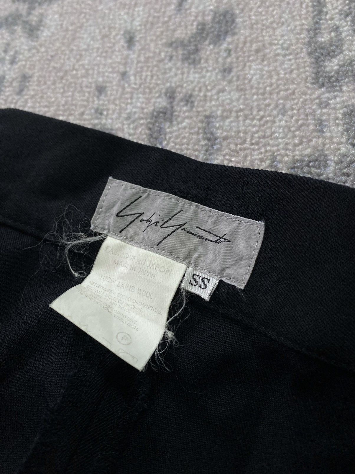 Yohji Yamamoto Yohji yamamoto Wool Pants Size US 31 - 6 Thumbnail
