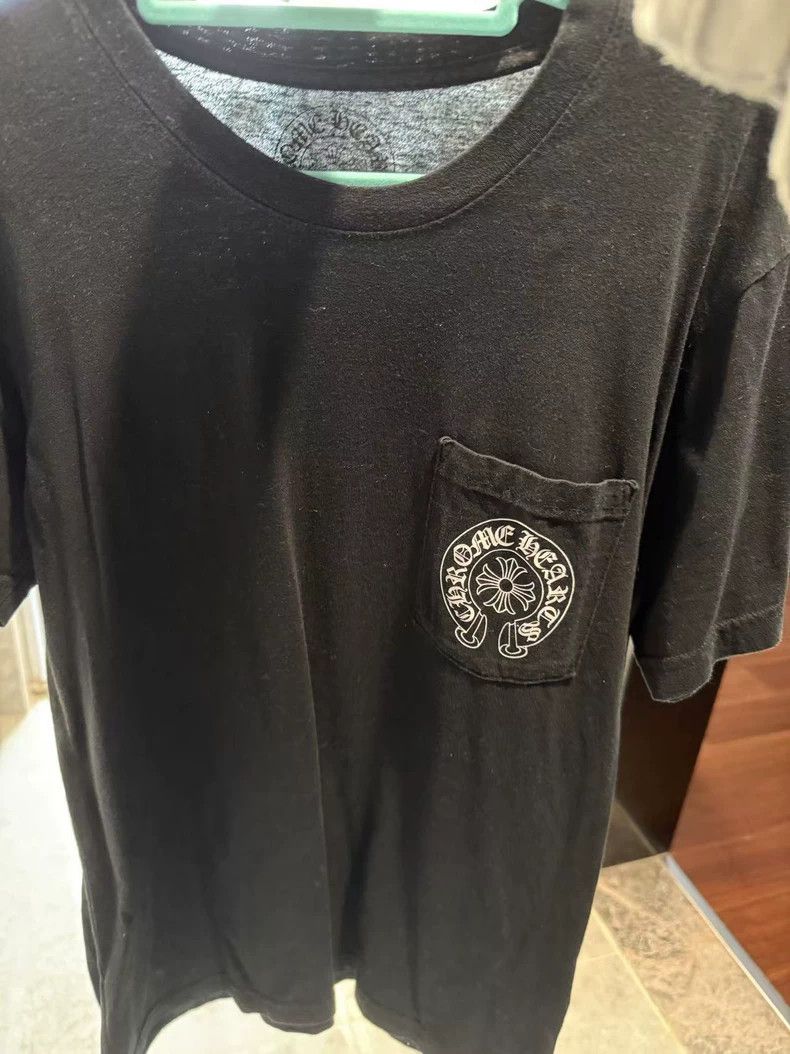 Chrome Hearts クロムハーツ Foti Skippy Keyhole L/S Tシャツ Chrome Hearts Black CH Foti Skippy Keyhole Short Sleeve