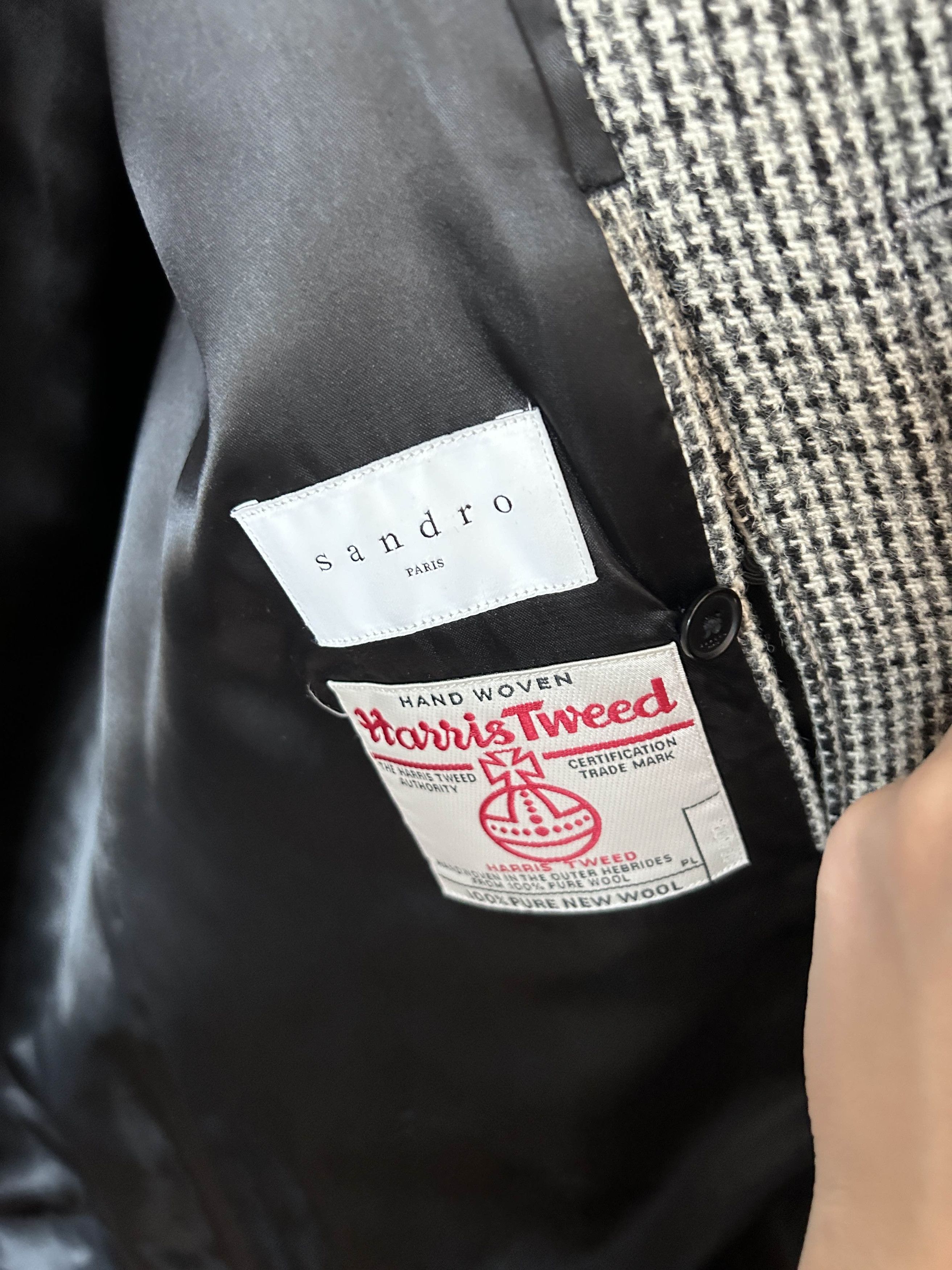Sandro Sandro Tweed Coat Size US S / EU 44-46 / 1 - 2 Thumbnail