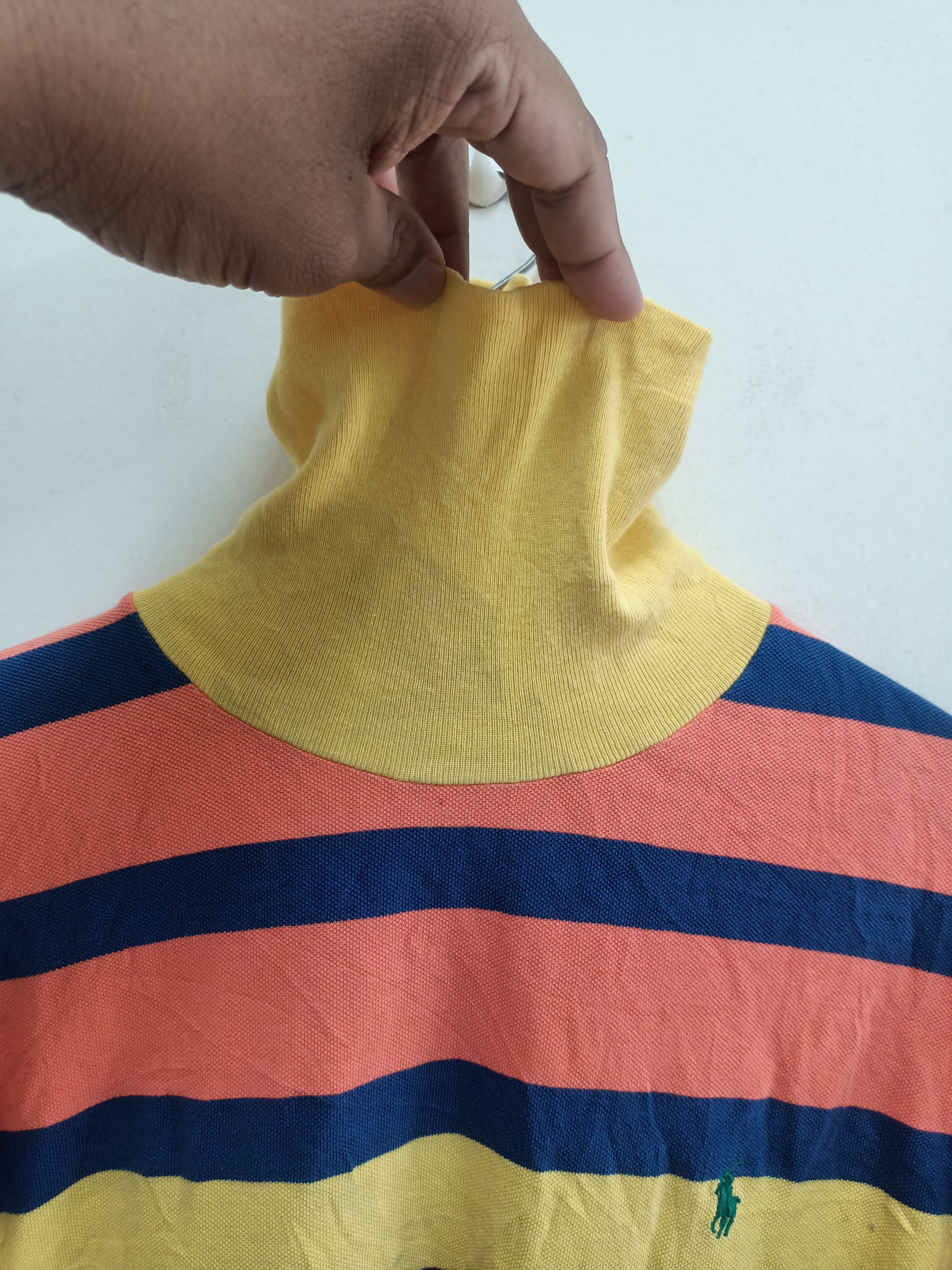 Polo Ralph Lauren Vintage Polo Ralph Lauren small pony longsleeve turtle neck Size US M / EU 48-50 / 2 - 3 Thumbnail