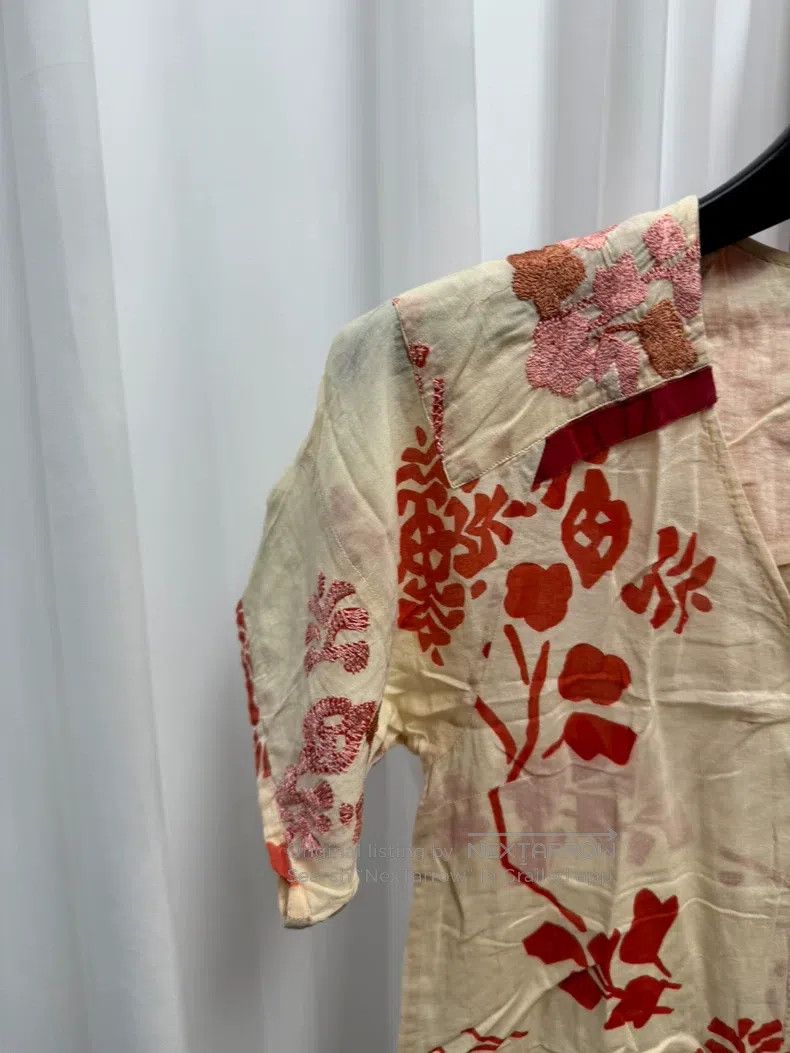 Dries Van Noten Dries Van Noten size:36 Embroidered Flower Short-Sleeve To Size S / US 4 / IT 40 - 5 Thumbnail
