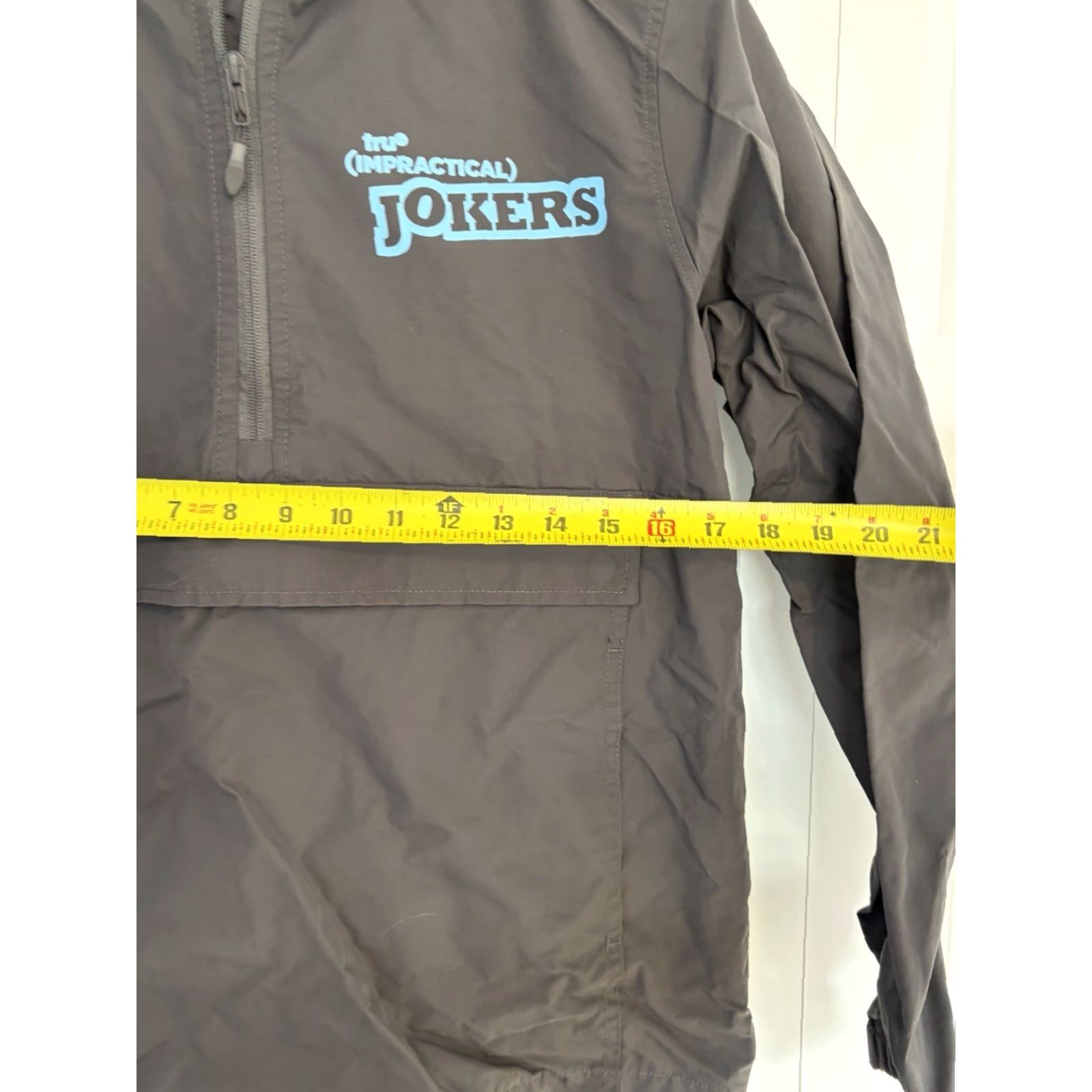 Vintage Impractical Jokers Jacket Mens Zip Hooded Anorak Windbreaker S Gray Cranjis Size US S / EU 44-46 / 1 - 4 Thumbnail