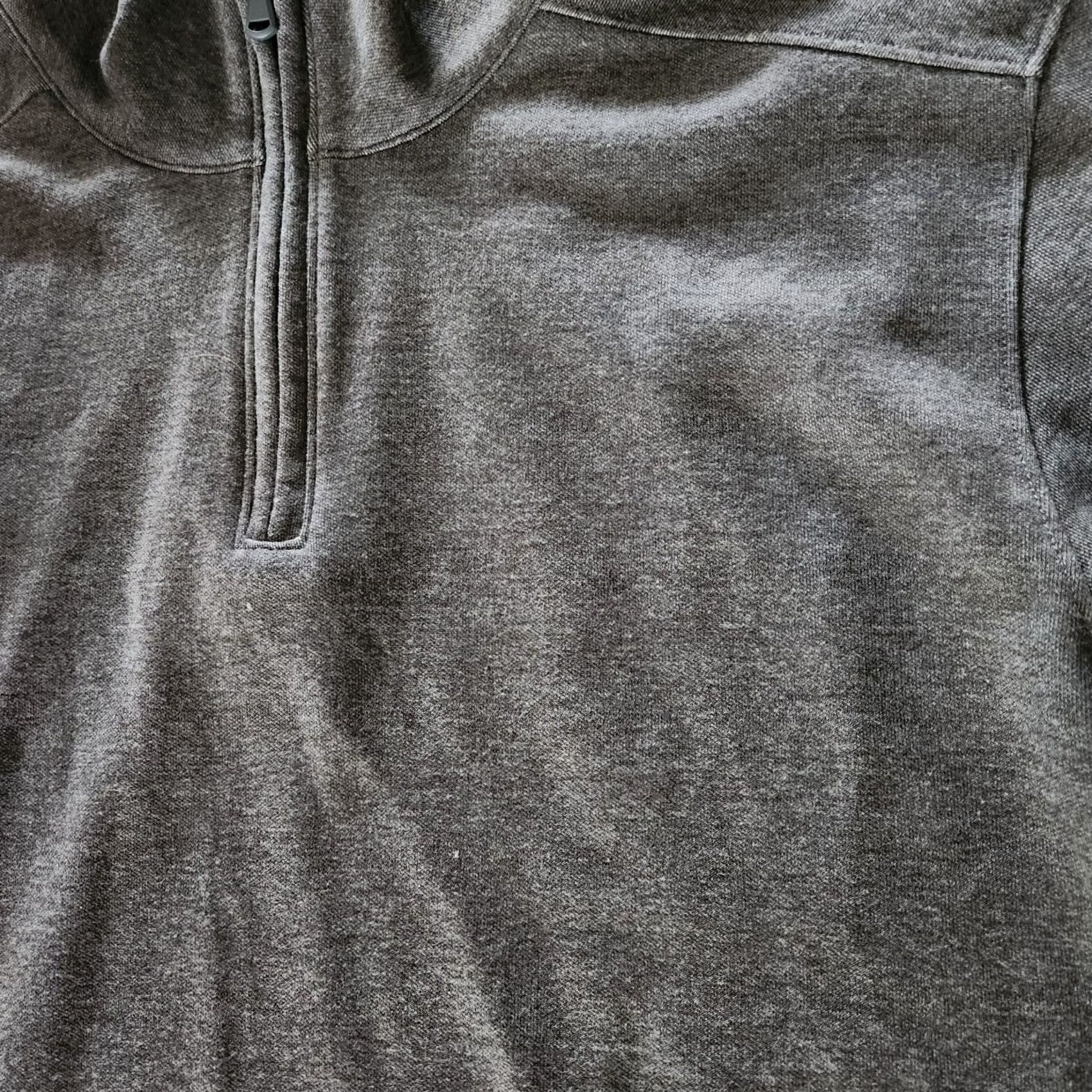 Bonobos Bonobos Sweater Men L Large Charcoal Gray 1/4 Zip Soft Cotton Pullover Size US L / EU 52-54 / 3 - 2 Thumbnail