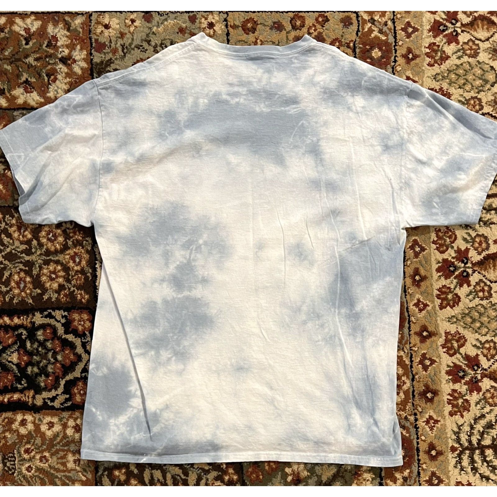 Vintage Ride the Wave XL Surf Skate Gray Tie Dye Short Sleeve T-shirt ReaperMens XL Gray Cotton Tie Dye Surf Skate - Size US XL / EU 56 / 4 - 4 Thumbnail