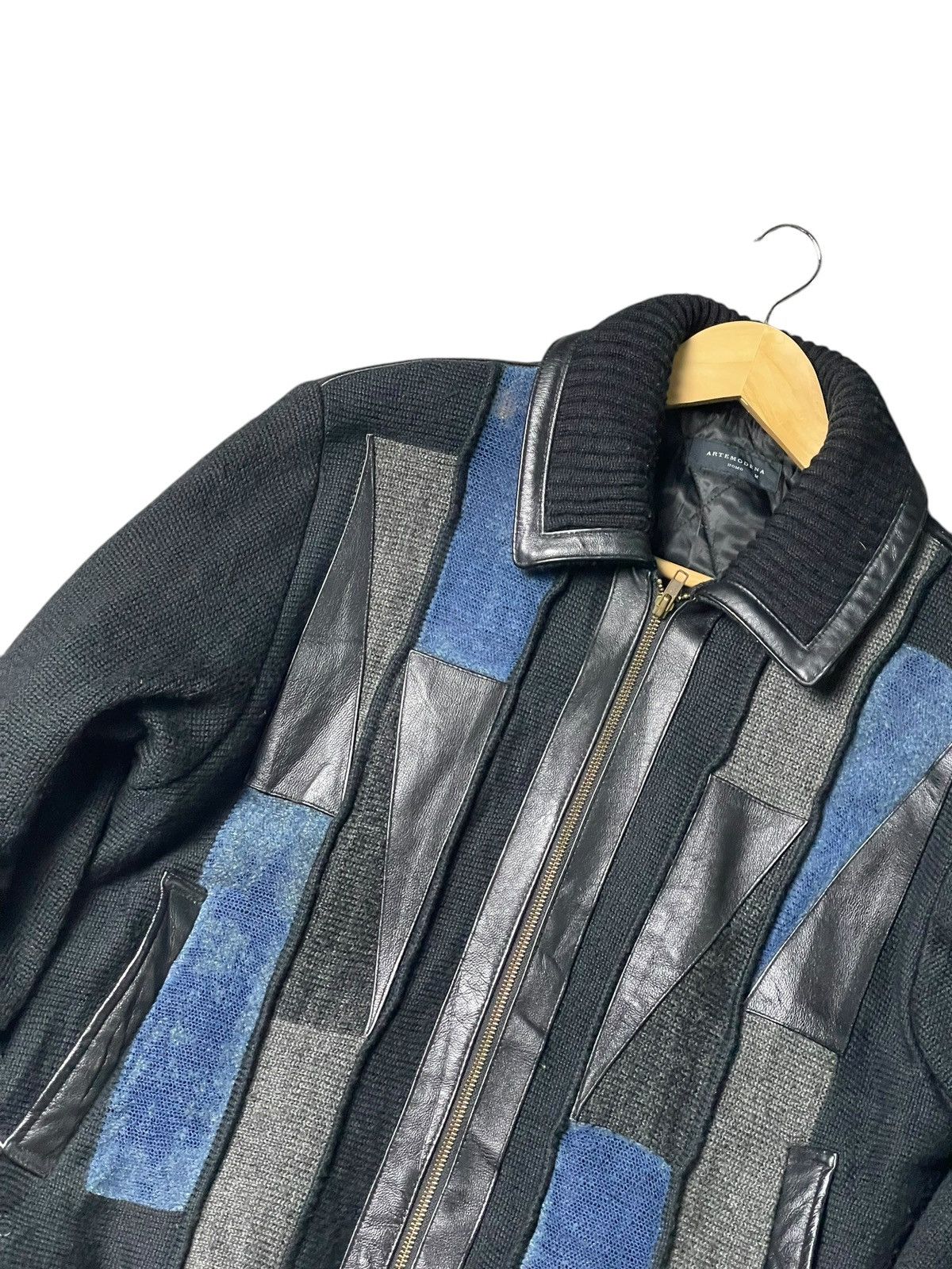 Japanese Brand × Vintage Artemodena UOMO Fashion Bomber Jacket (94) Size US M / EU 48-50 / 2 - 2 Thumbnail