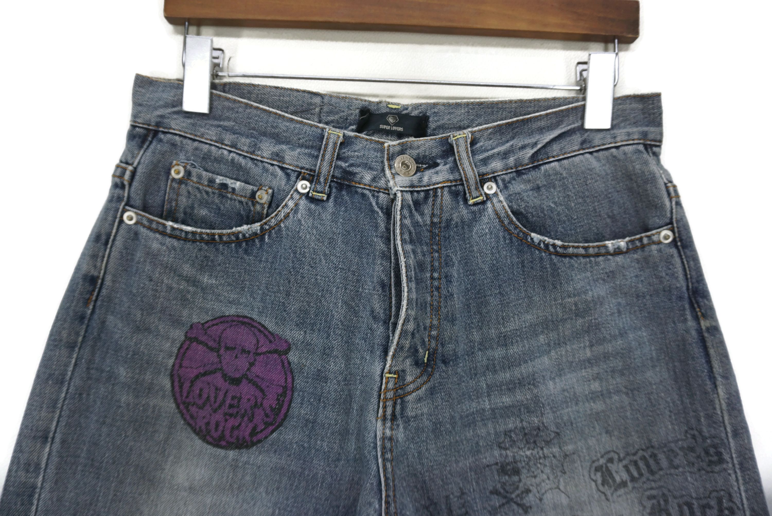 Japanese Brand Super Lovers Jeans fit W31xL28 Lovers Rock Punk Ankle Denim Size US 30 / EU 46 - 3 Thumbnail