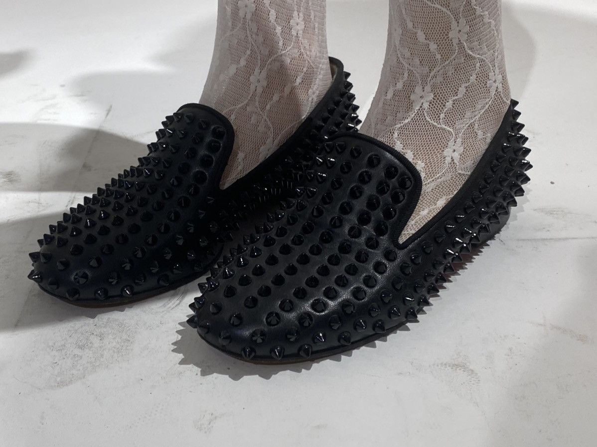 Christian Louboutin Christian Louboutin Dandelion Spiked Loafers Size37 Size US 4 / IT 34 - 10 Thumbnail